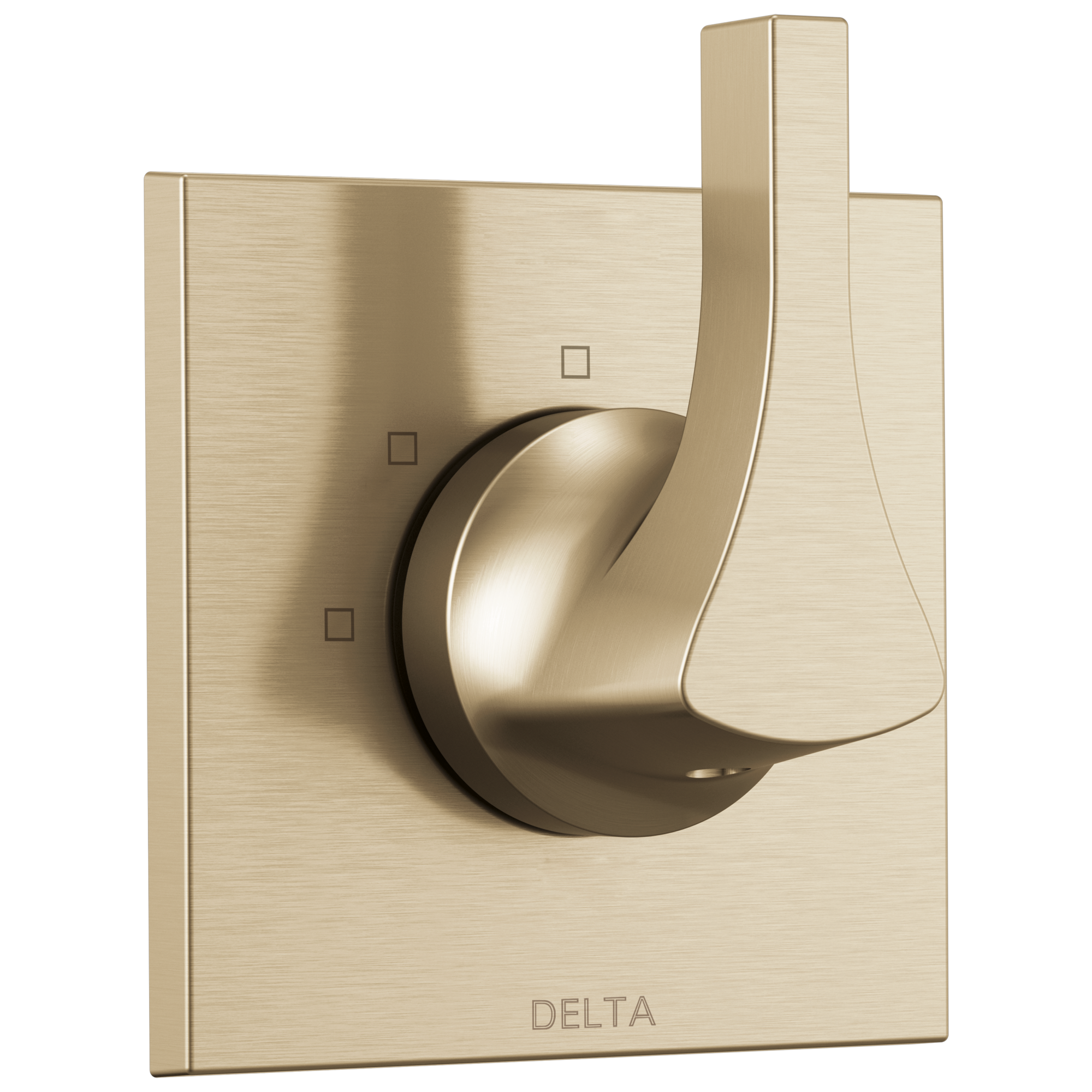 Delta T11874-CZ Zura Champagne Bronze 2.5-Inches Universal Bathtub/Shower Diverter 0.5-Inches -ID
