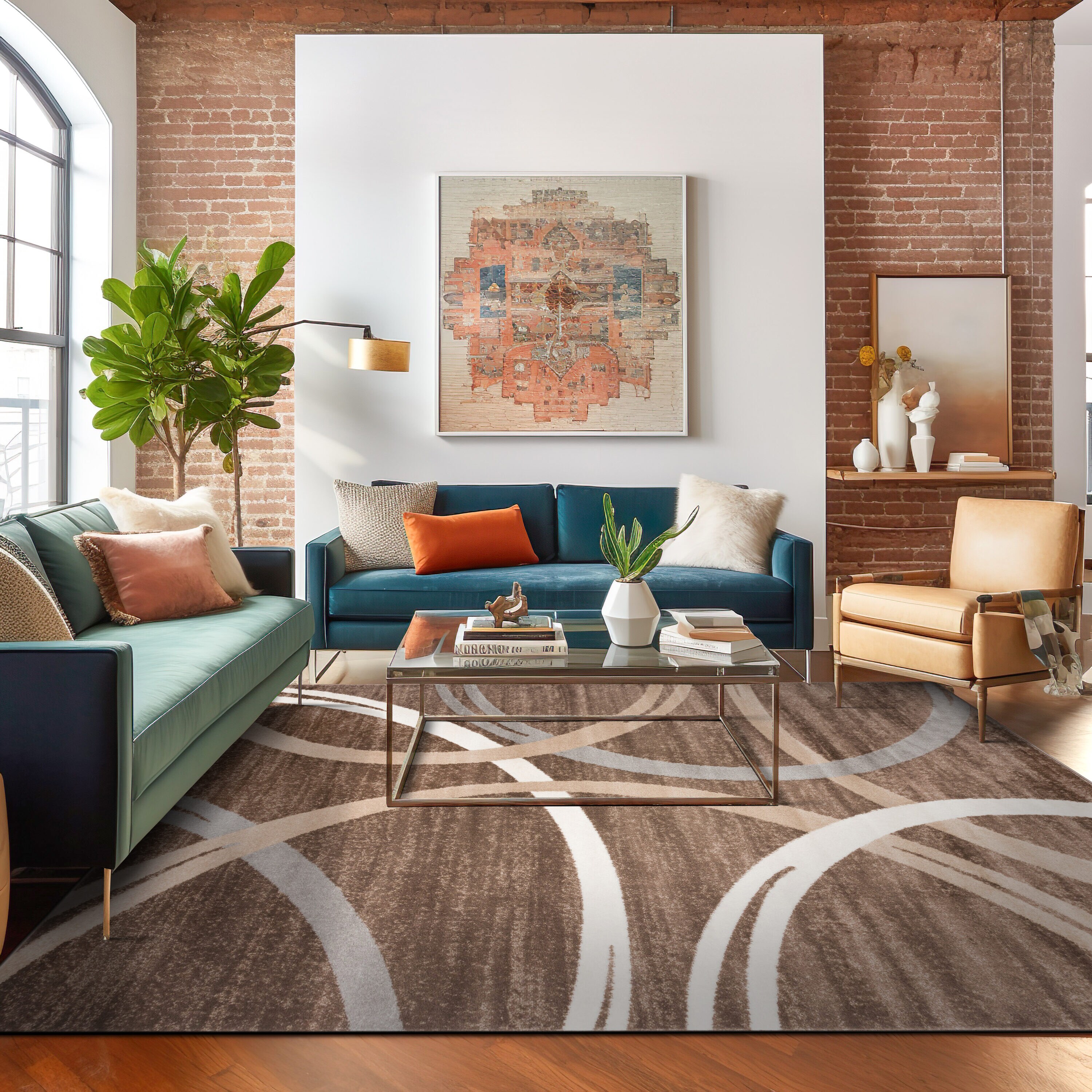 World Rug Gallery 377BROWN8X12 rugs - View #7