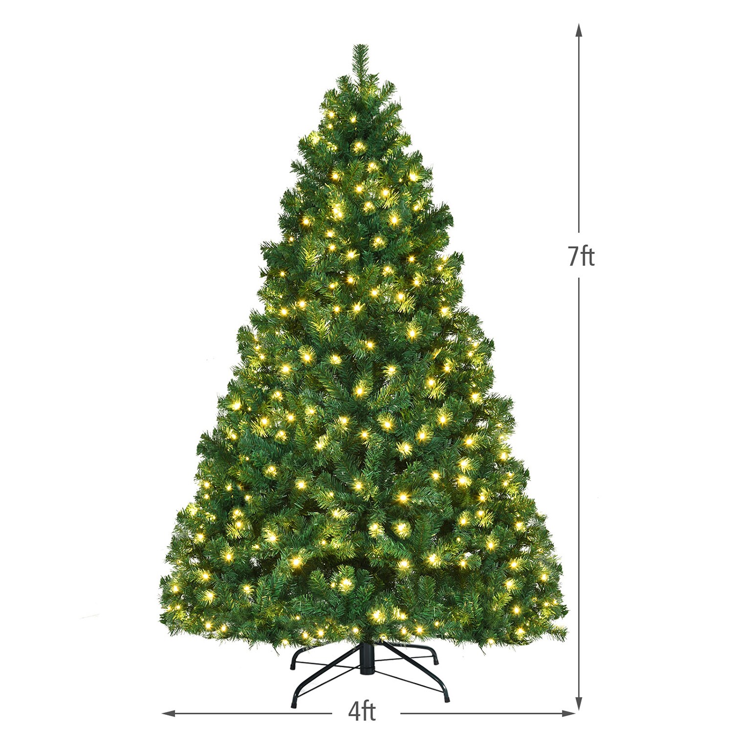 WELLFOR HYJ20638 Artificial-Christmas-Trees - View #10