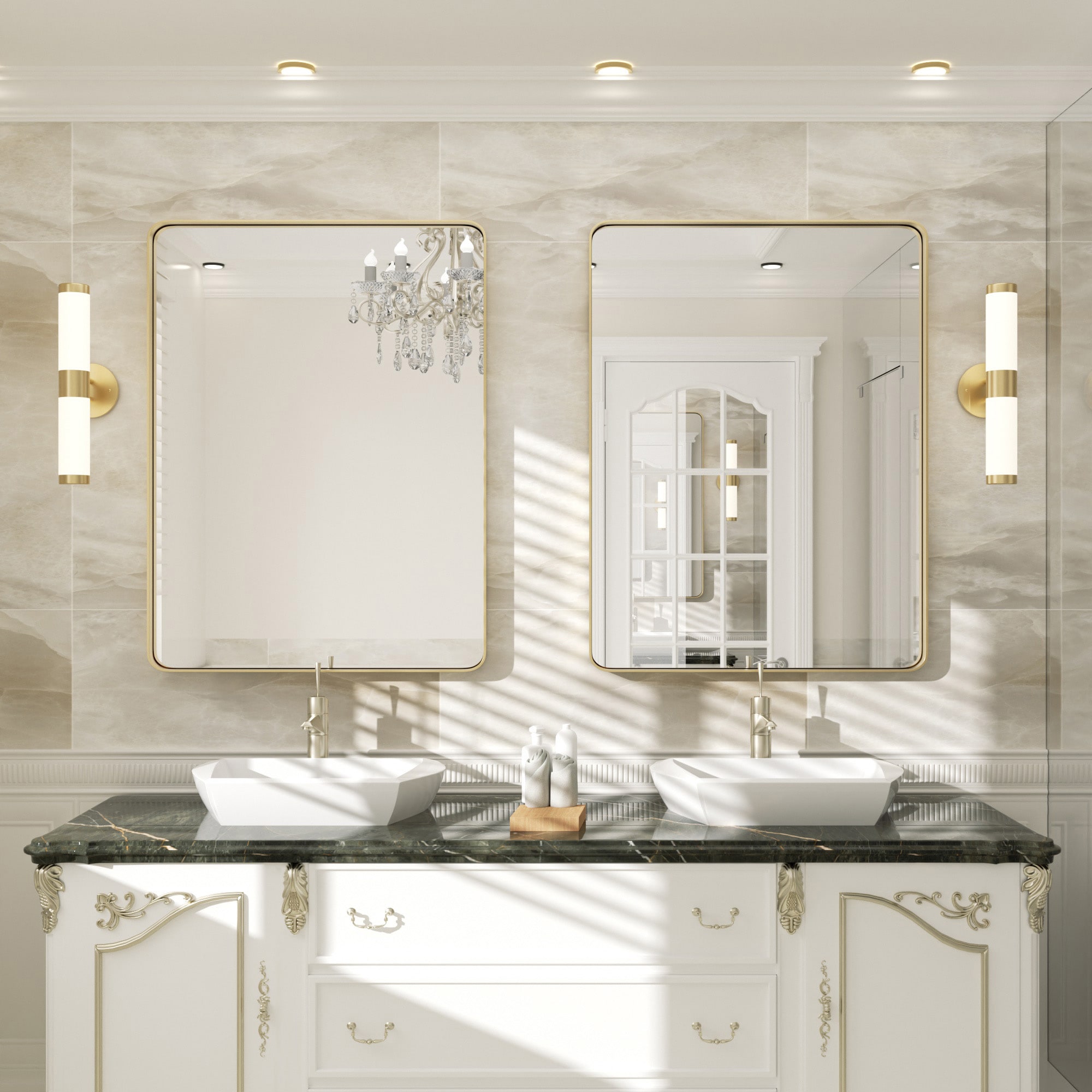Clavie LS-22301-SRGD Decor-Mirrors - View #5