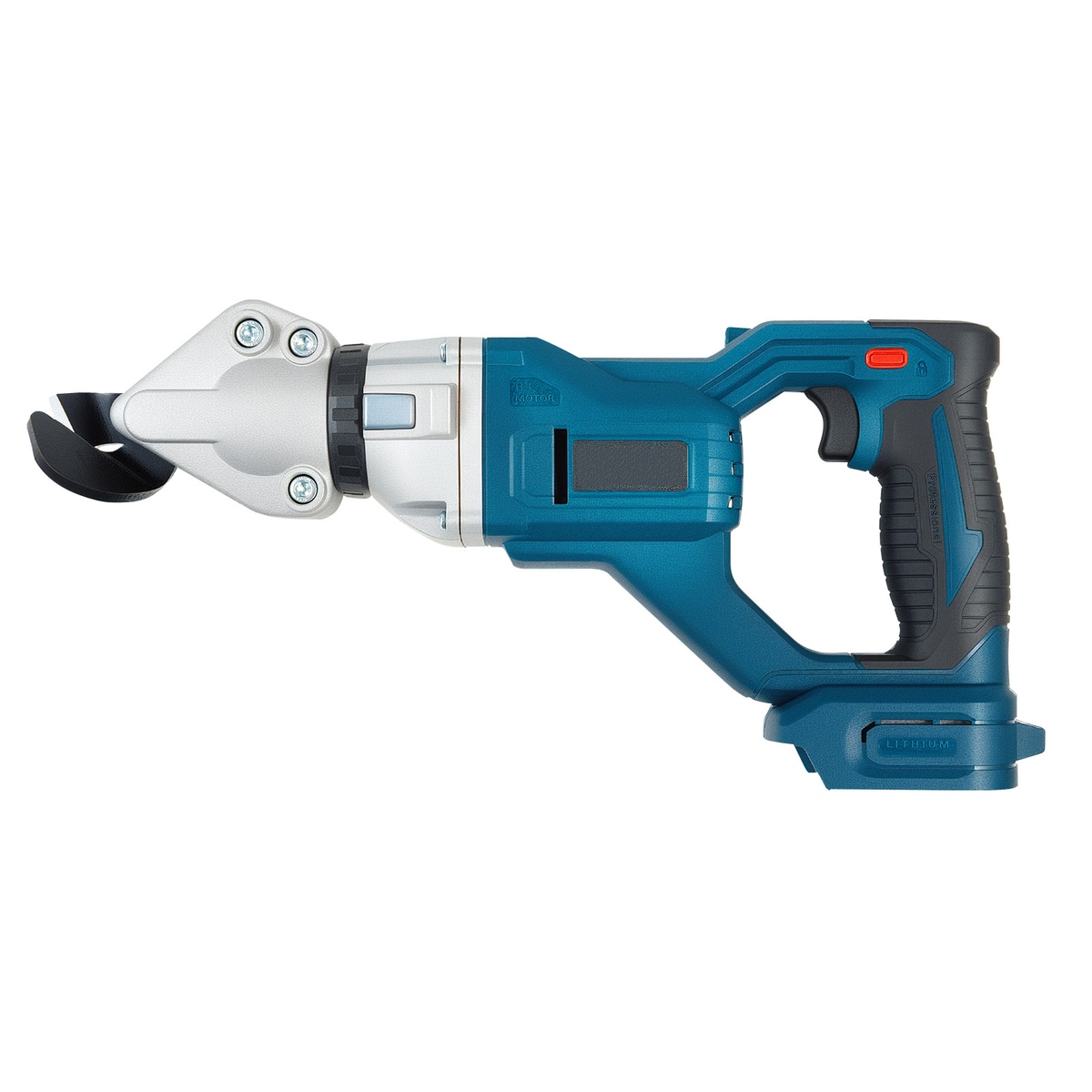 Loheer Cordless Sheet Metal Cutter 18-Gauge Double Blade Metal Shear with 360-Degree Head