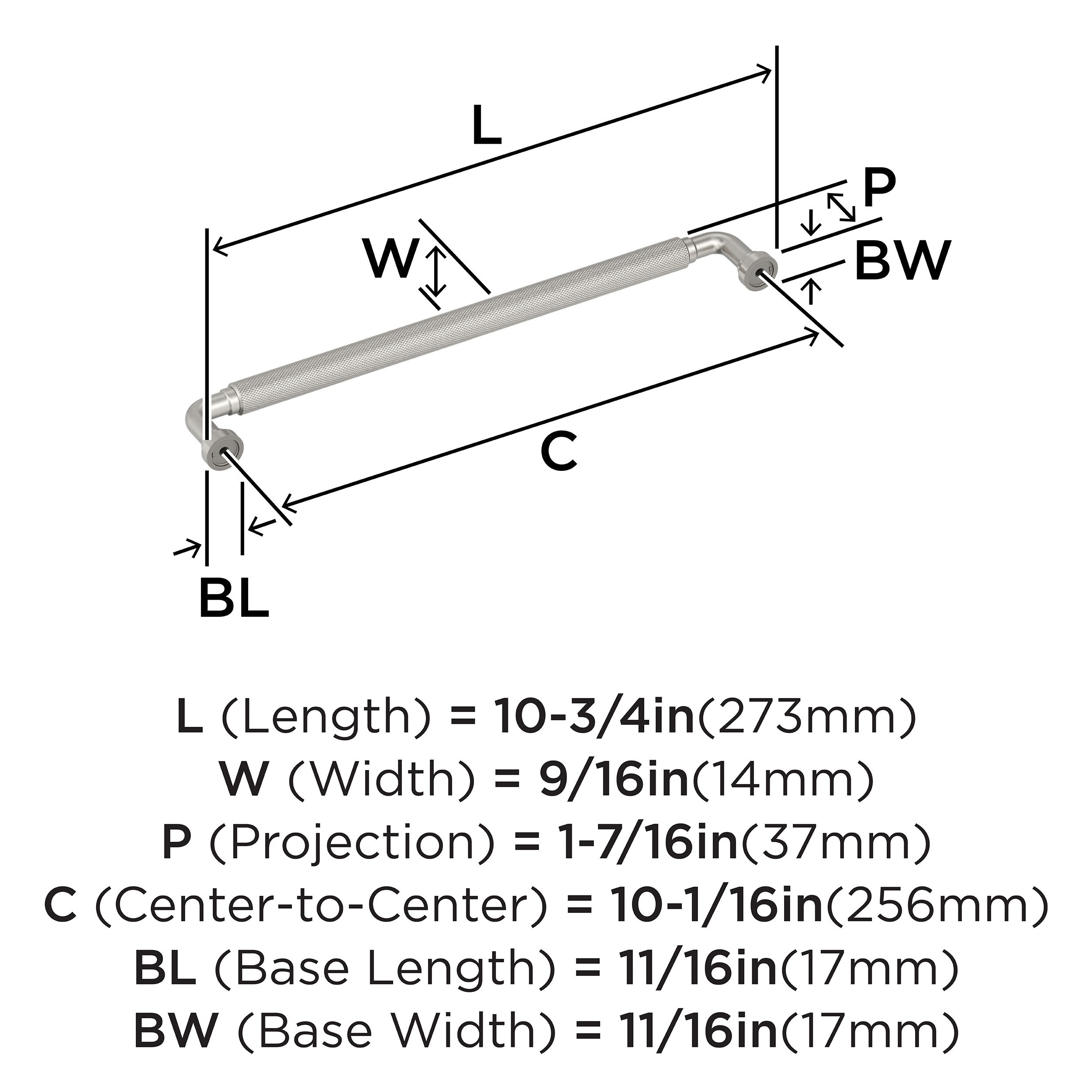 Amerock BP37687G10 Cabinet-Pulls - View #4