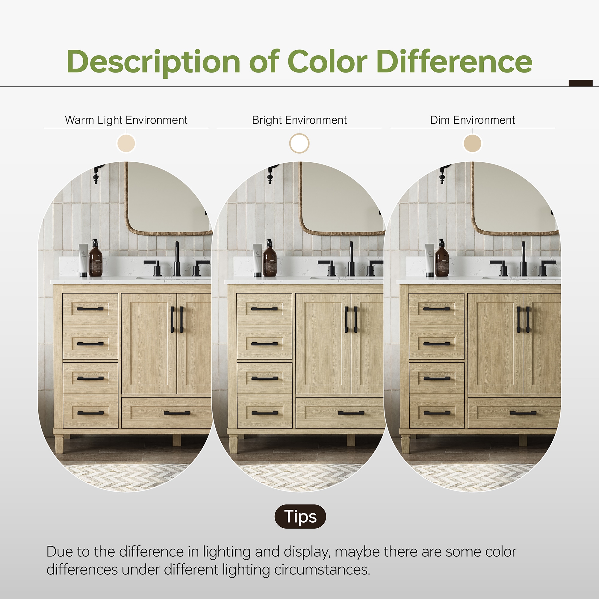DELUXE LIVING Napoli 48-in Light Oak Undermount Single Sink