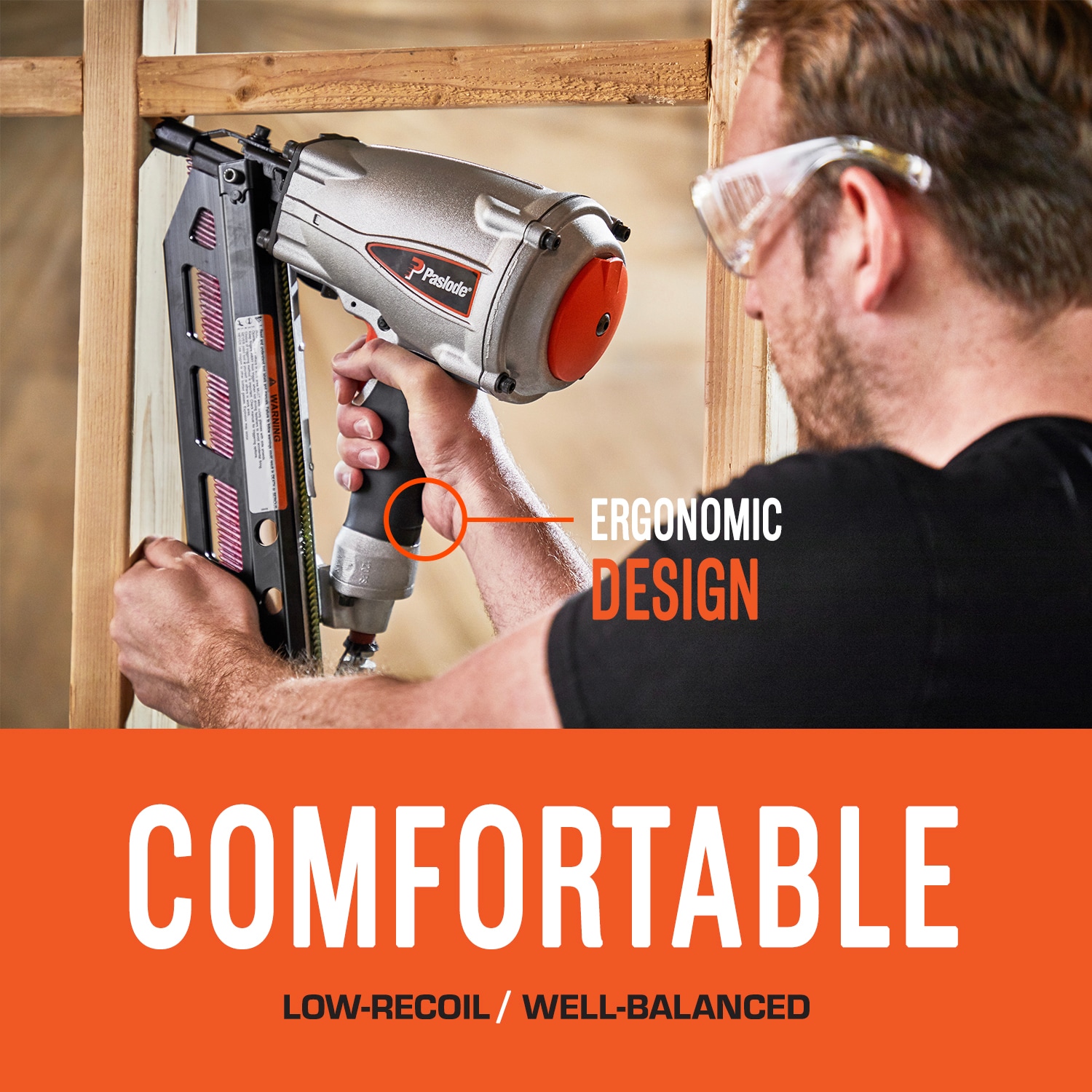 Shop Paslode 30 Degree Pneumatic Framing Nailer with 3 x.120 Brite Framing Nails Bundle 750 Pack at Lowes