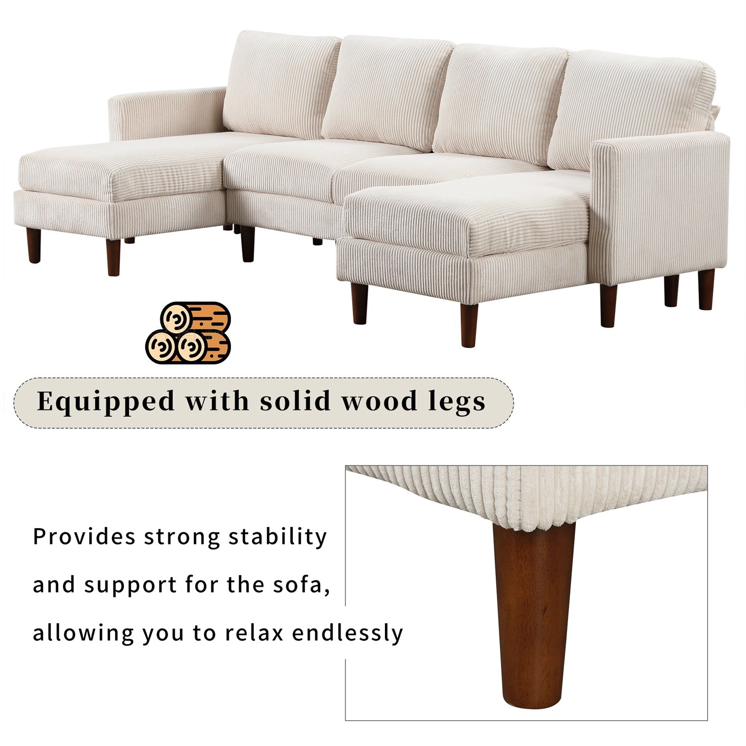 Mondawe M0-N7S338A Sofas-Loveseats - View #4