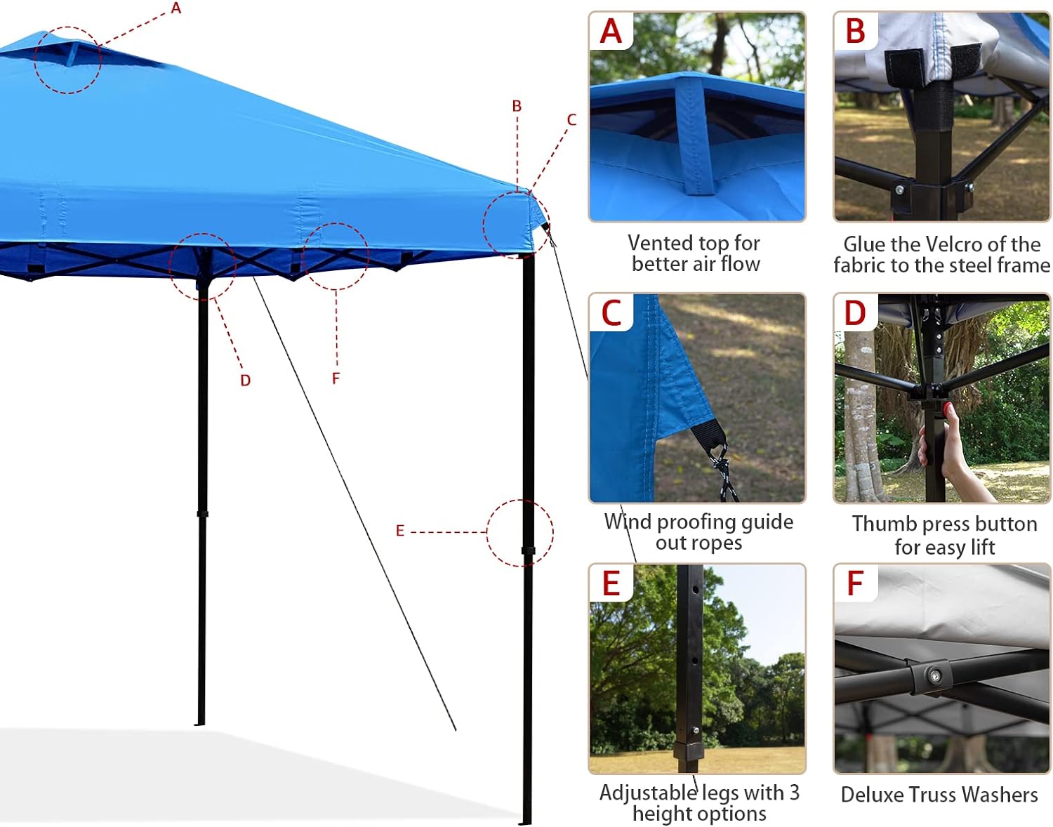 CESICIA W225-OPS-241 Wood-Resin-Gazebos - View #6