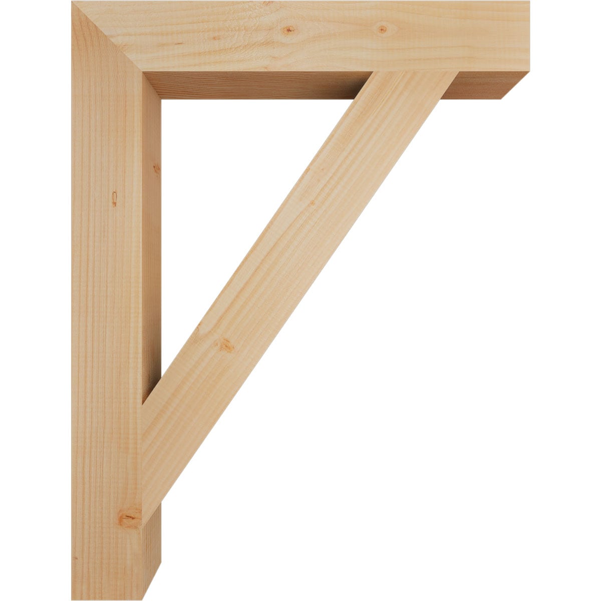 Ekena Millwork BKT04X26X34TRA05SDF Exterior-Brackets-Braces - View #3
