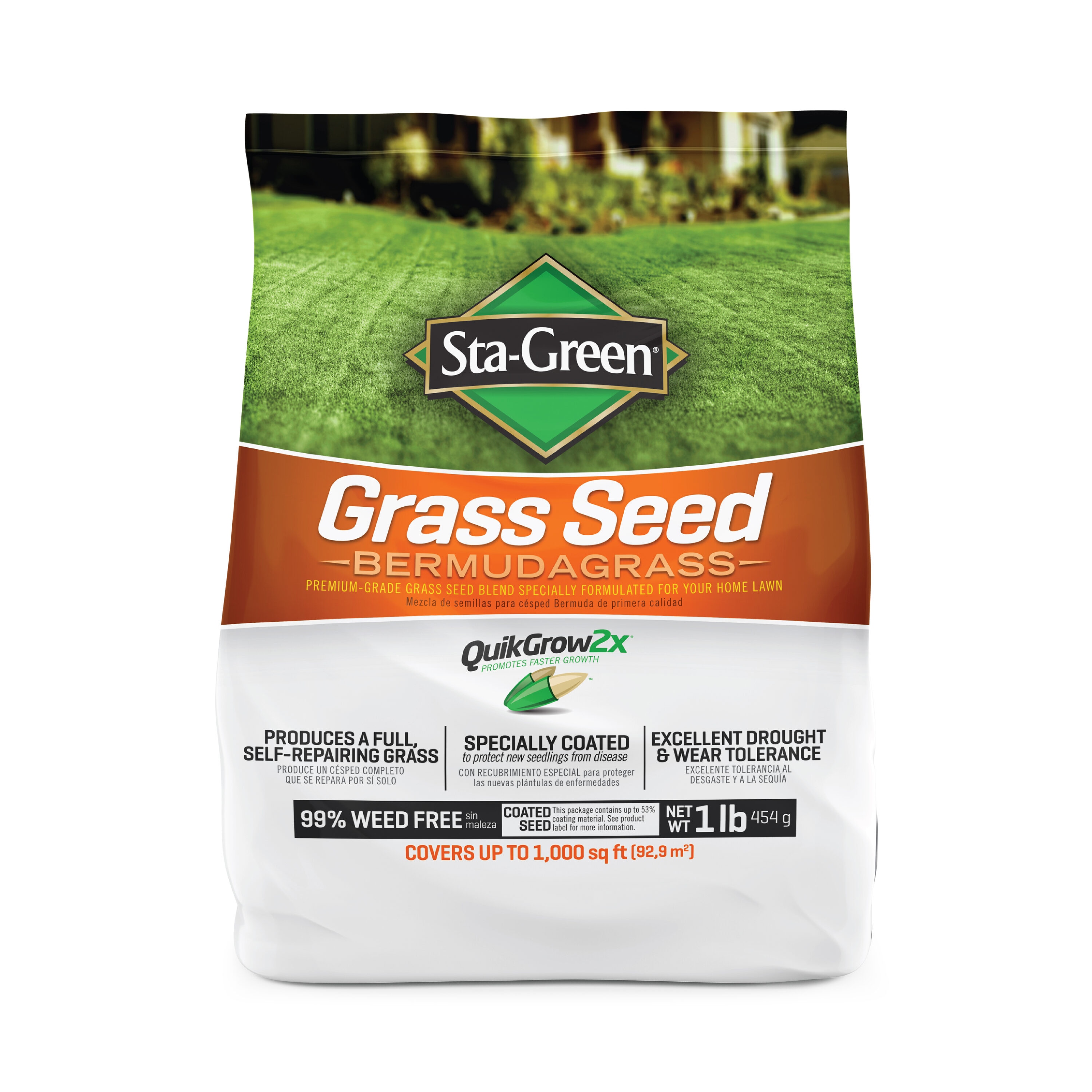 Sta-Green 2149620282 1-lb Bermuda Grass Seed