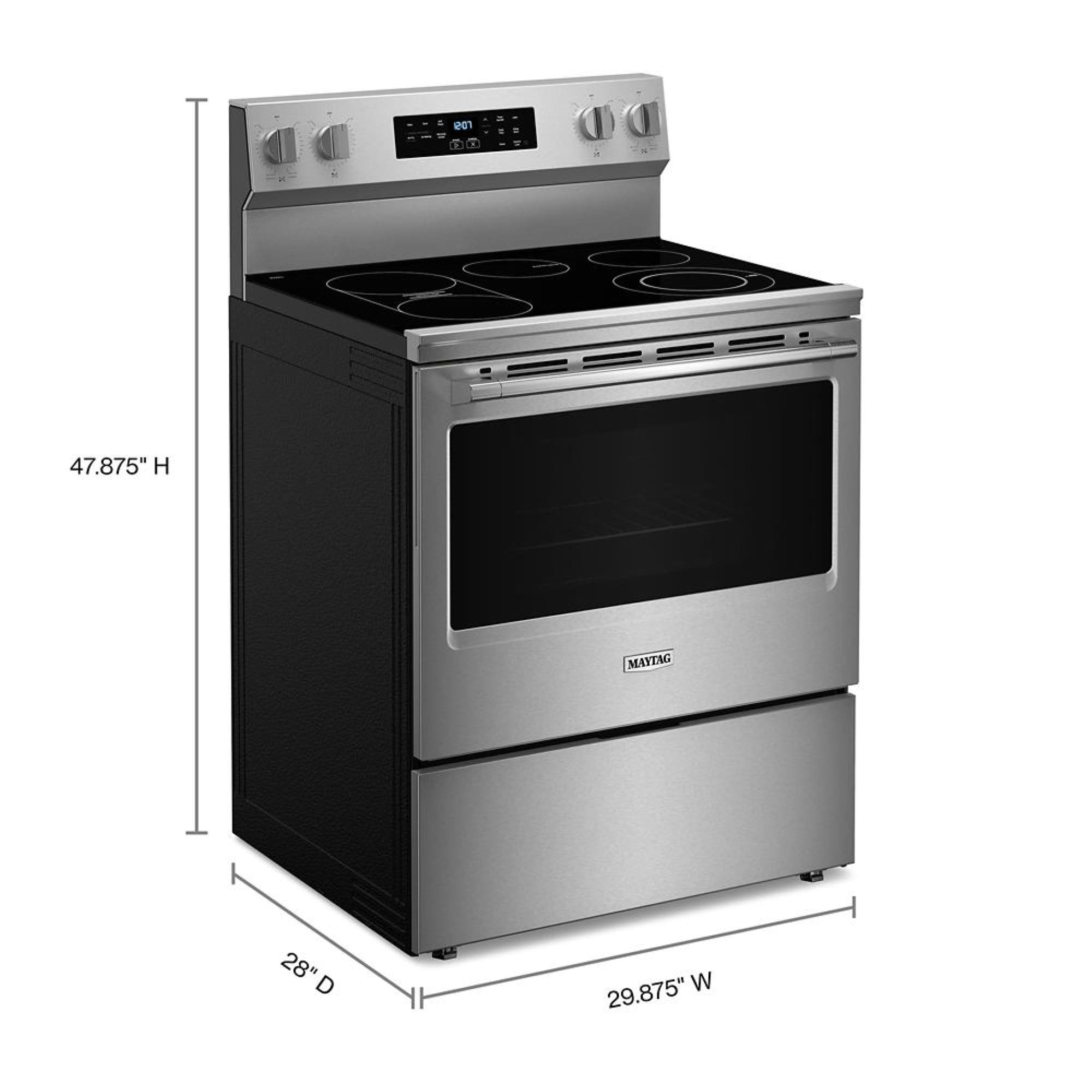 Maytag MFES6030RZ Freestanding-Electric-Ranges - View #4