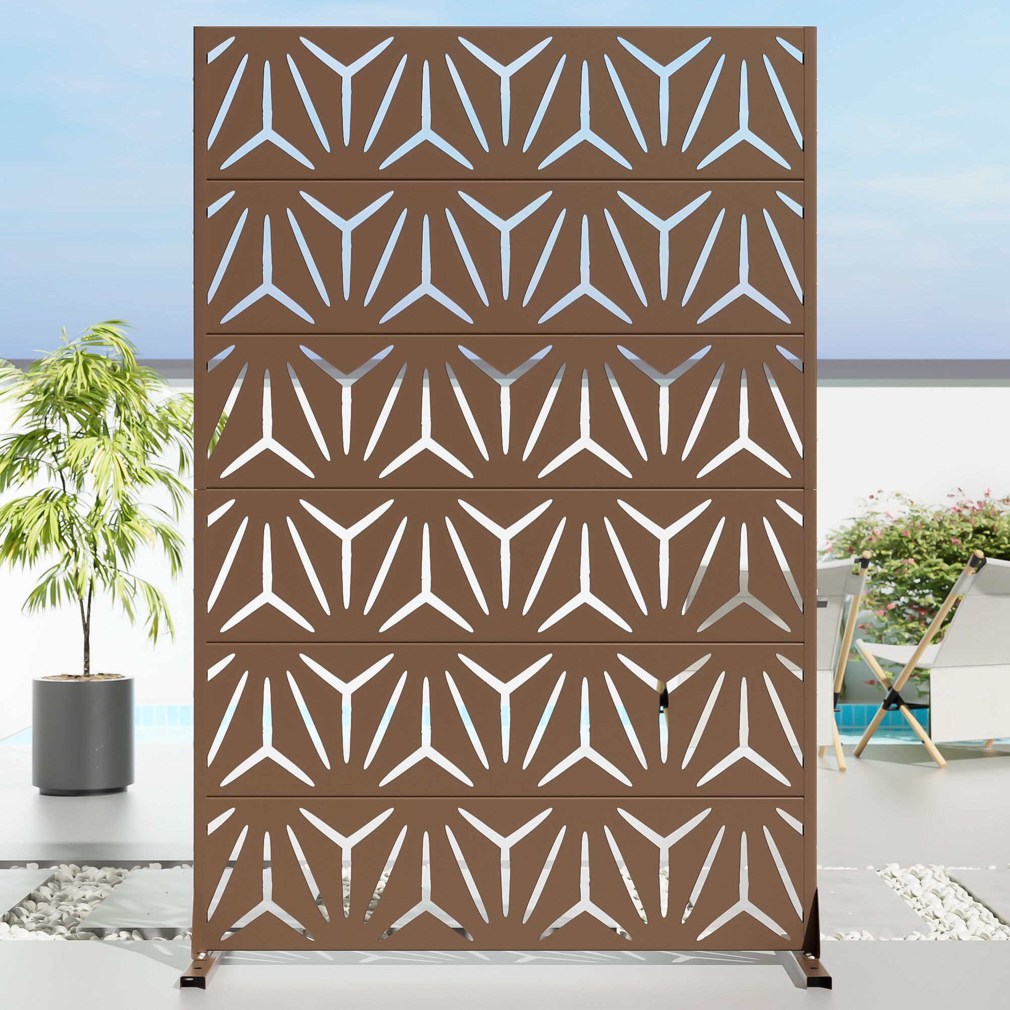 Wooakway LS0604-604Q6 Outdoor-Privacy-Screen - View #3