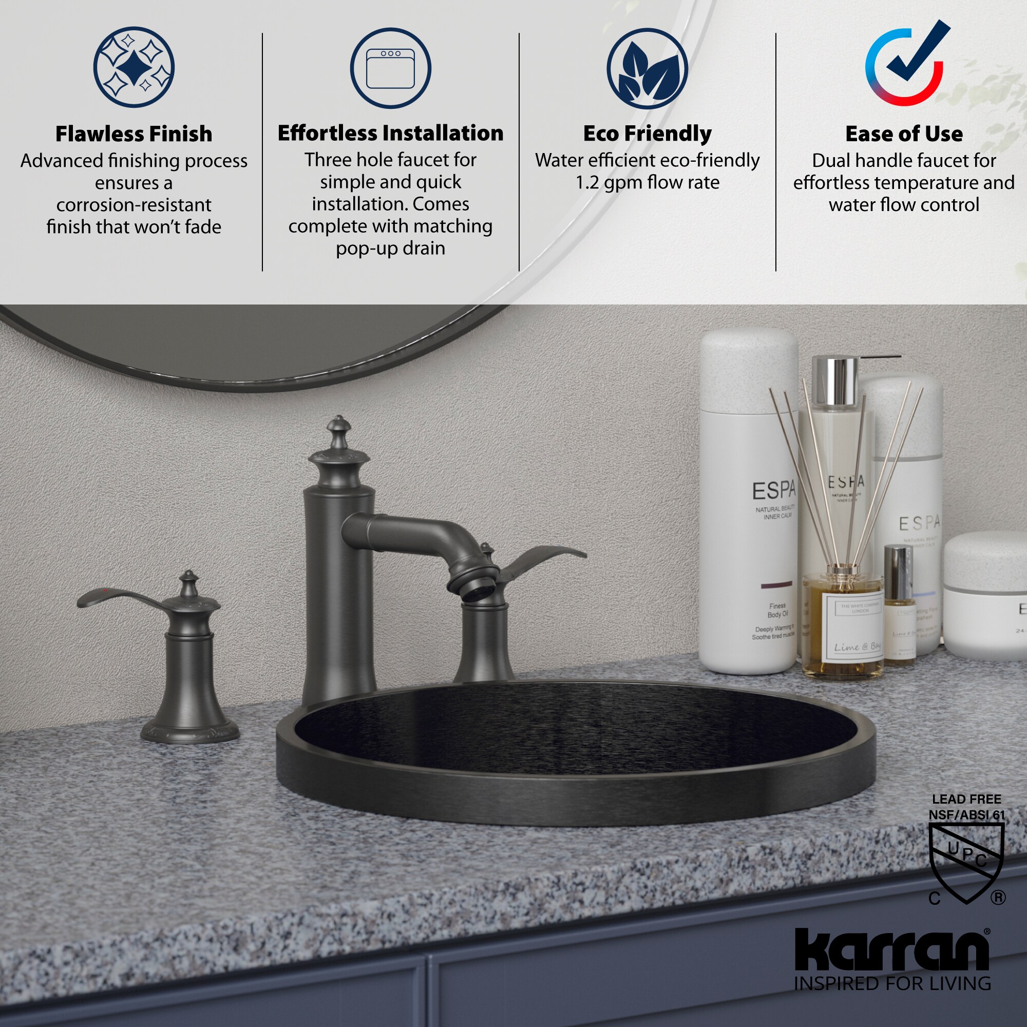 Karran KBF474GG Lavatory-Faucets - View #6