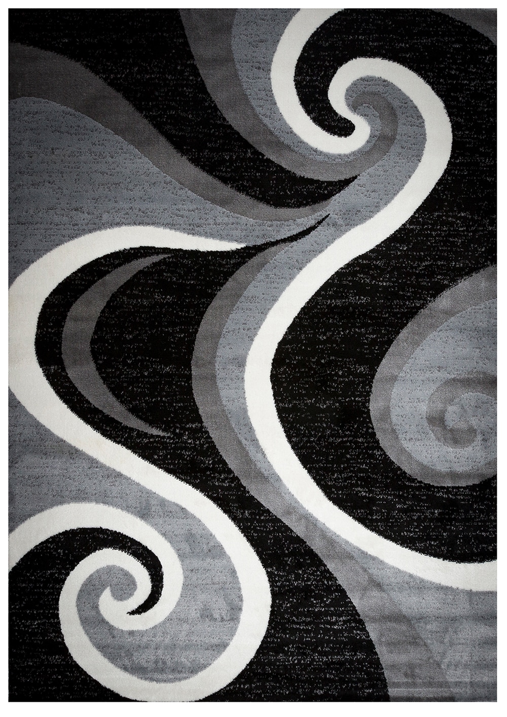 Msrugs Frize Collection Contemporary Area Rugs for Living Room