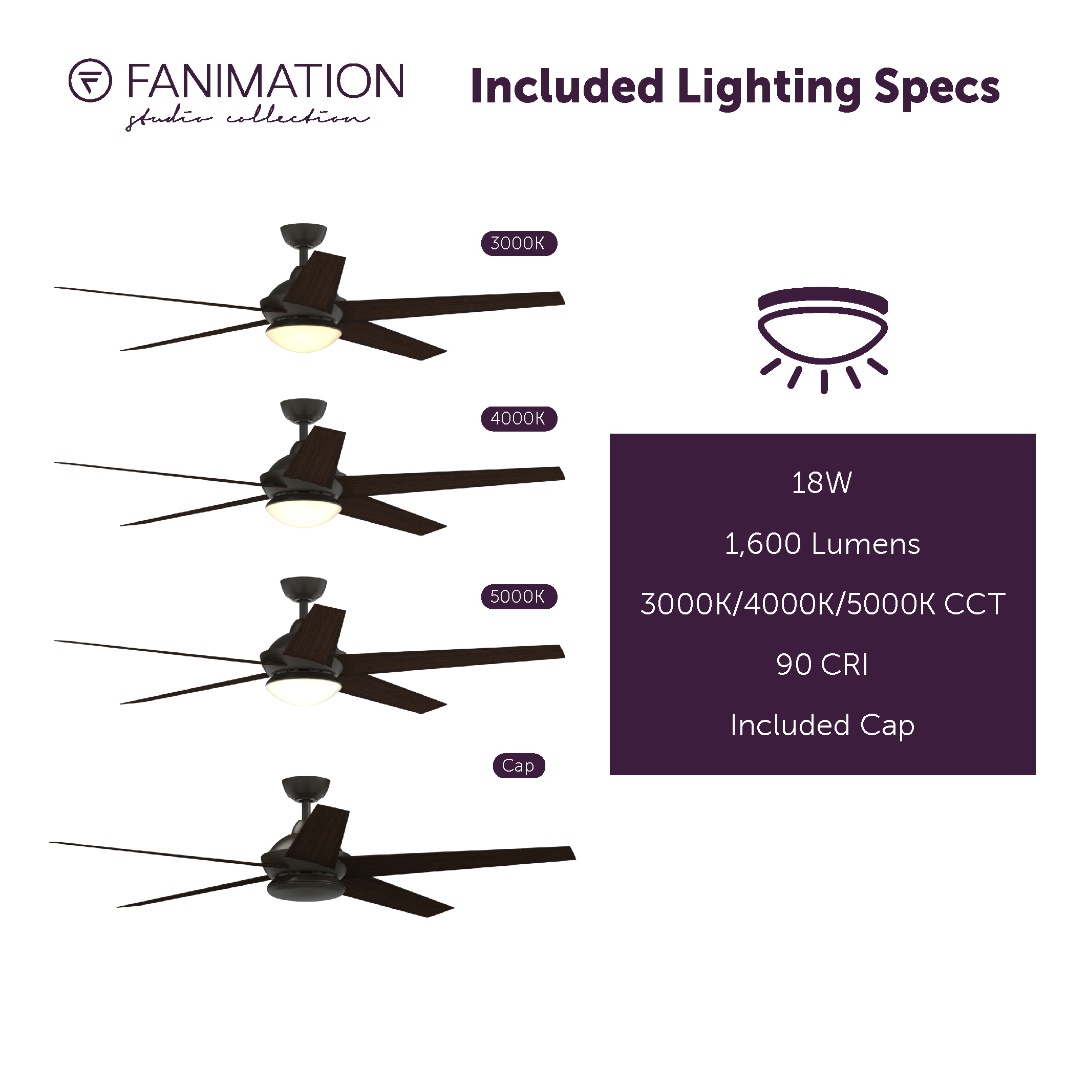 Fanimation Studio Collection LP8359LAZ Ceiling-Fans - View #9