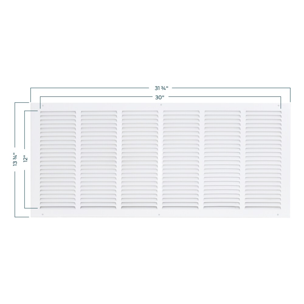 Frost King 8-in x 15-in Magnetic Mount Vent Cover in White