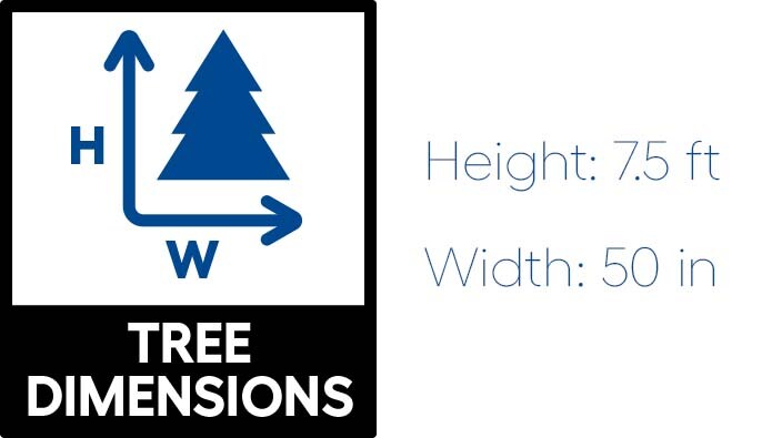 Sterling Tree Company 5952--75C Artificial-Christmas-Trees - View #2