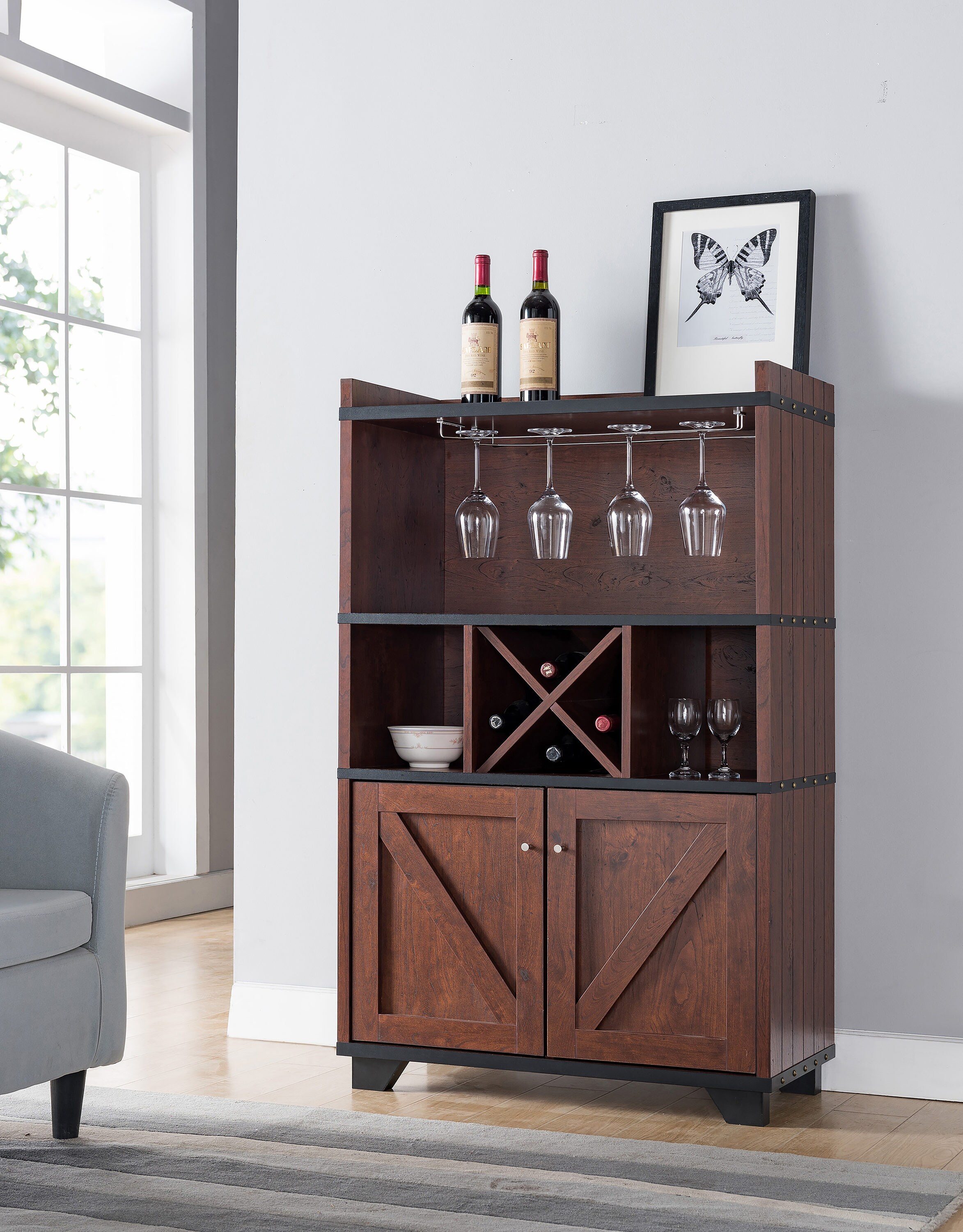 Furniture of America IDI-172125 Dining-Kitchen-Storarge - View #2