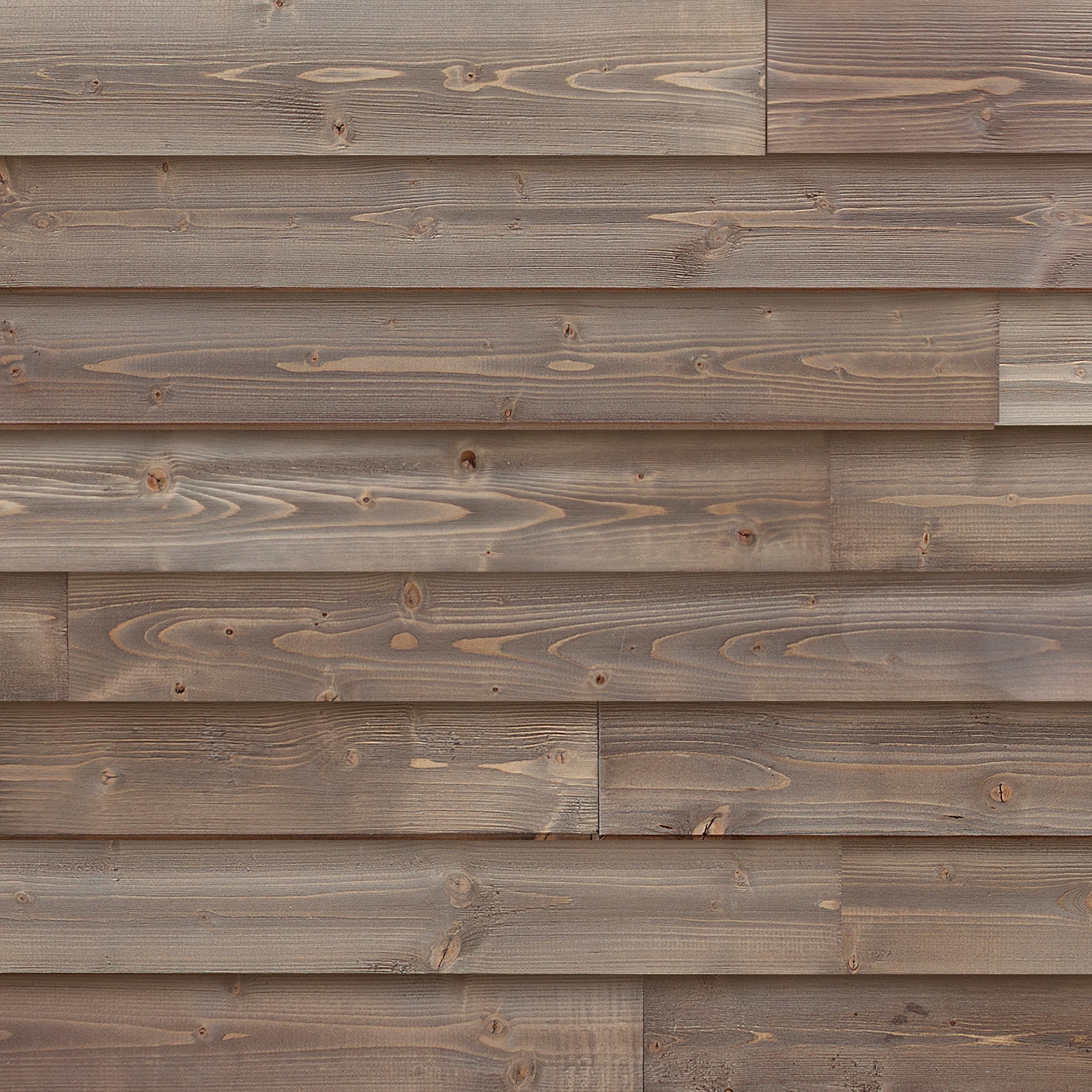 Style Selections Weathered Grey Pine Wood Shiplap Wall Plank Kit (Coverage Area: 10.5-sq ft) in Gray | 51005