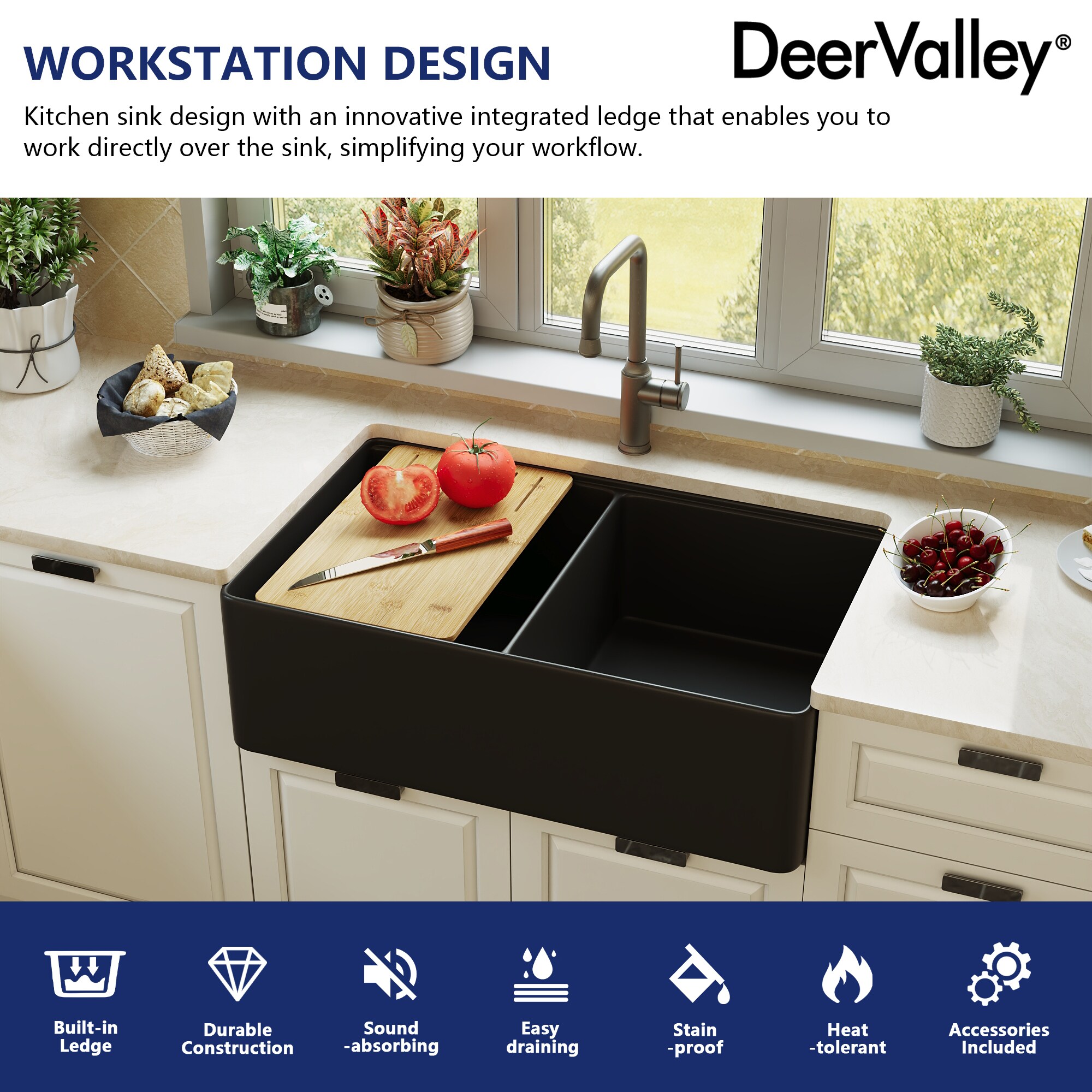 DeerValley DV-1K0068B Kitchen-Sinks - View #4
