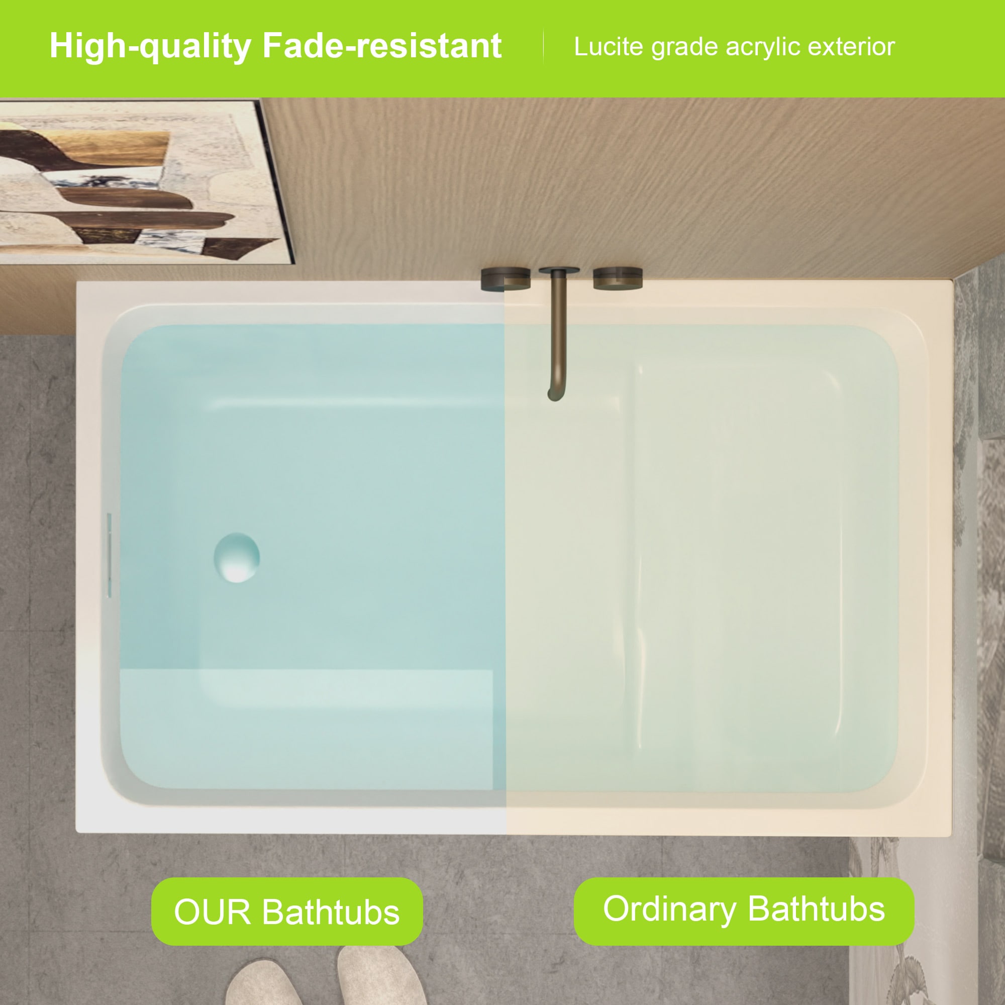 WELLFOR GTL-P280850 bathtubs - View #3