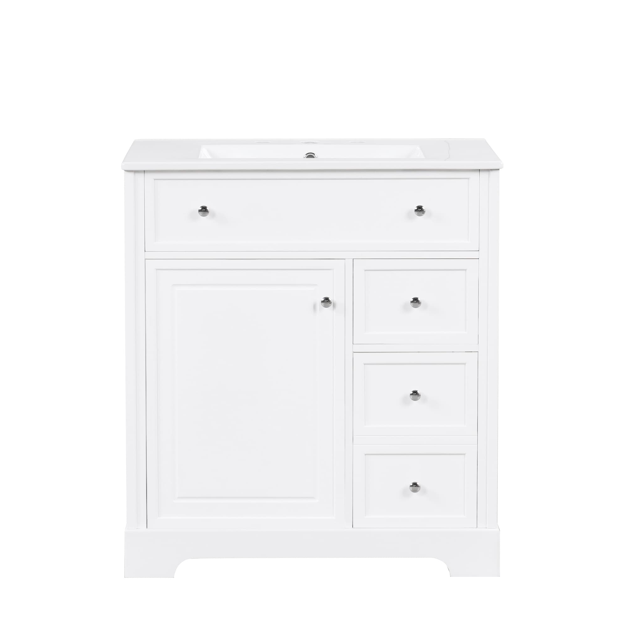 WELLFOR NIE-N7VT02W Bath-Vanity-Combo - View #2