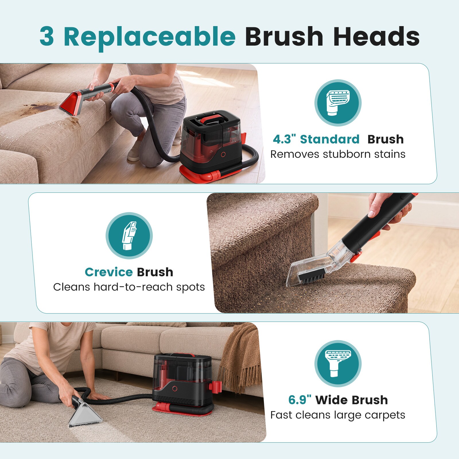 Sweetcrispy L-AS-DTJ3518-1D5BKRD Carpet-Cleaner - View #5