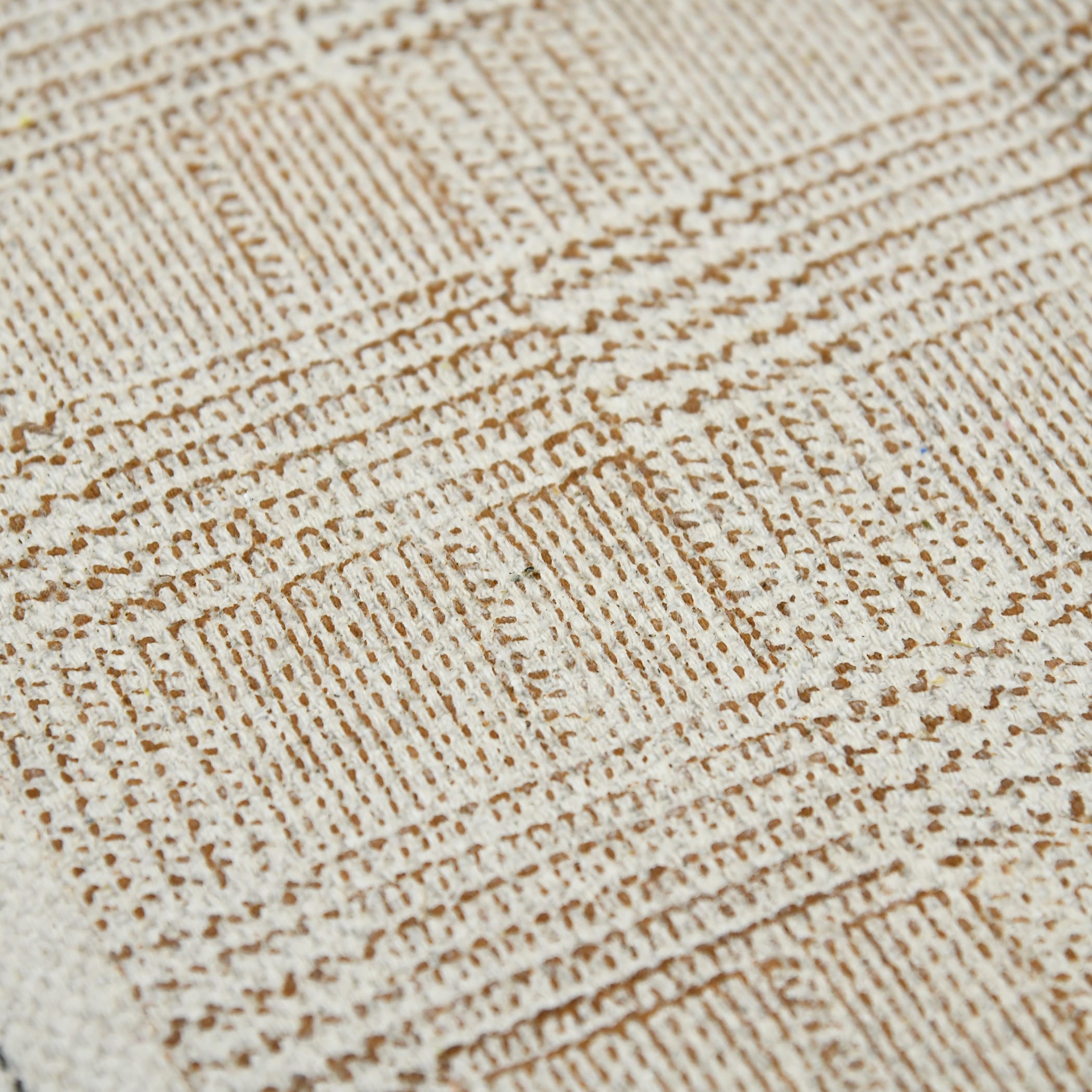 Handmade Geometric Braided Cotton Area Rug 3' x 5'