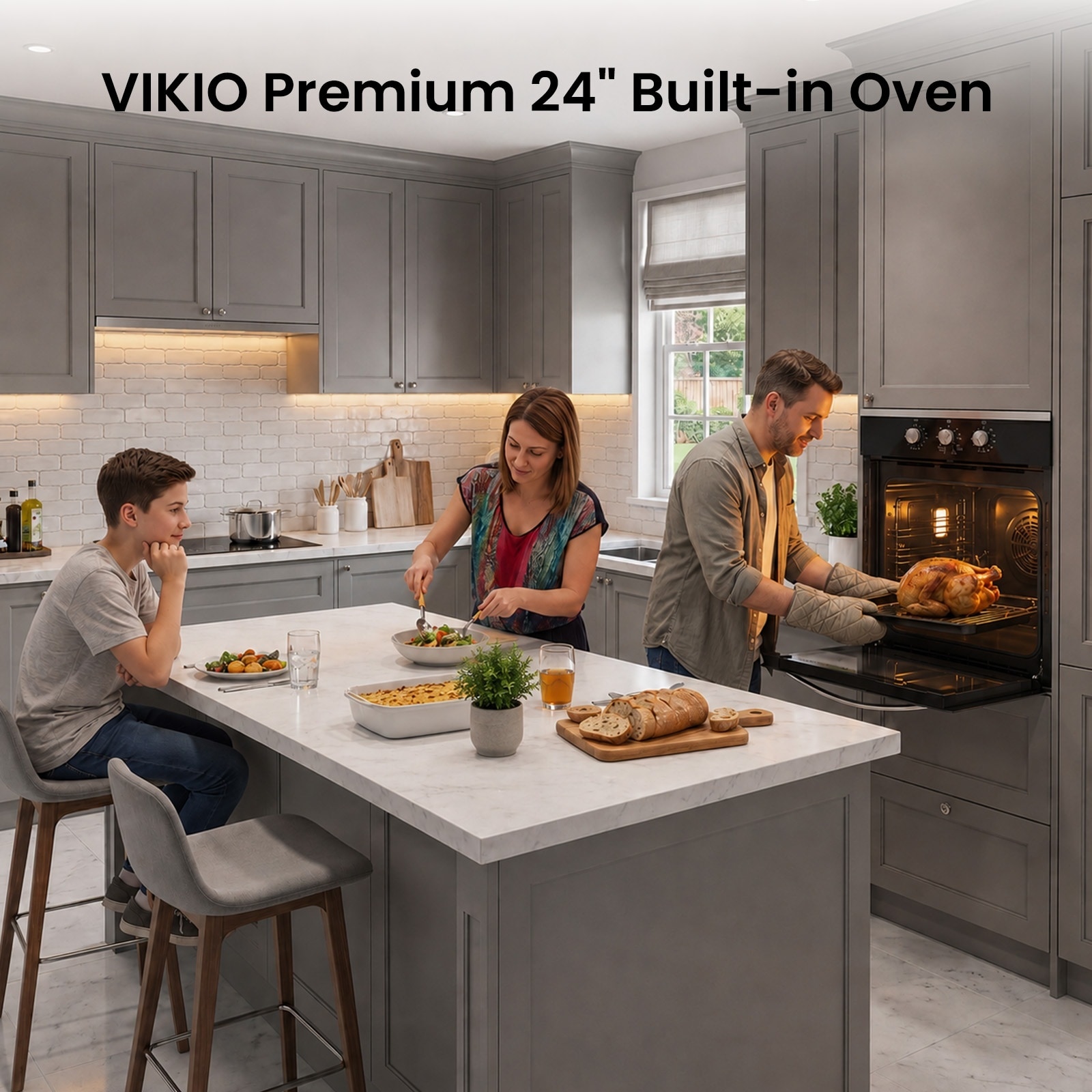VIKIO OW01-24 Swall-Elec-Oven - View #2