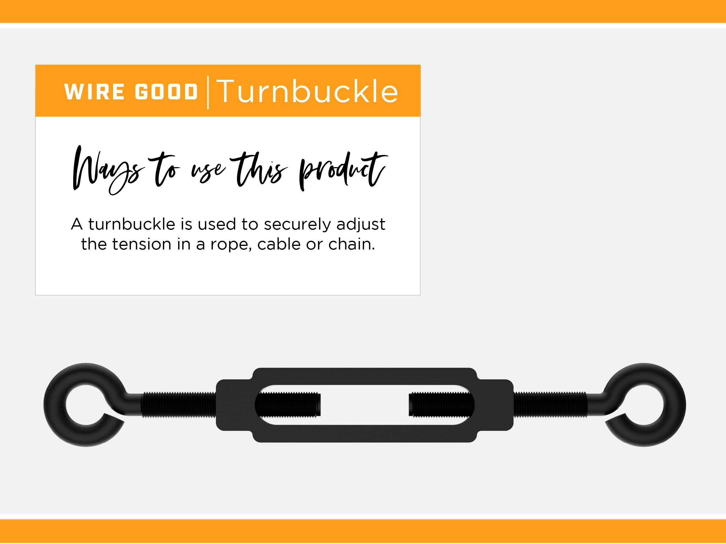 Stanley-National Hardware V2171 turnbuckles - View #3