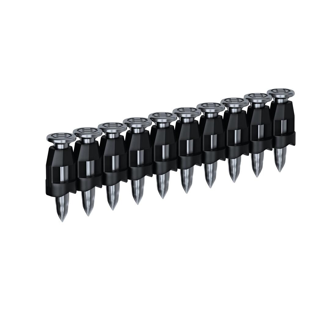 Bosch NM-075 3/4-in 2 -Gauge Zinc-plated Smooth Shank Plastic Collated Masonry Nails 1000 -Per Box