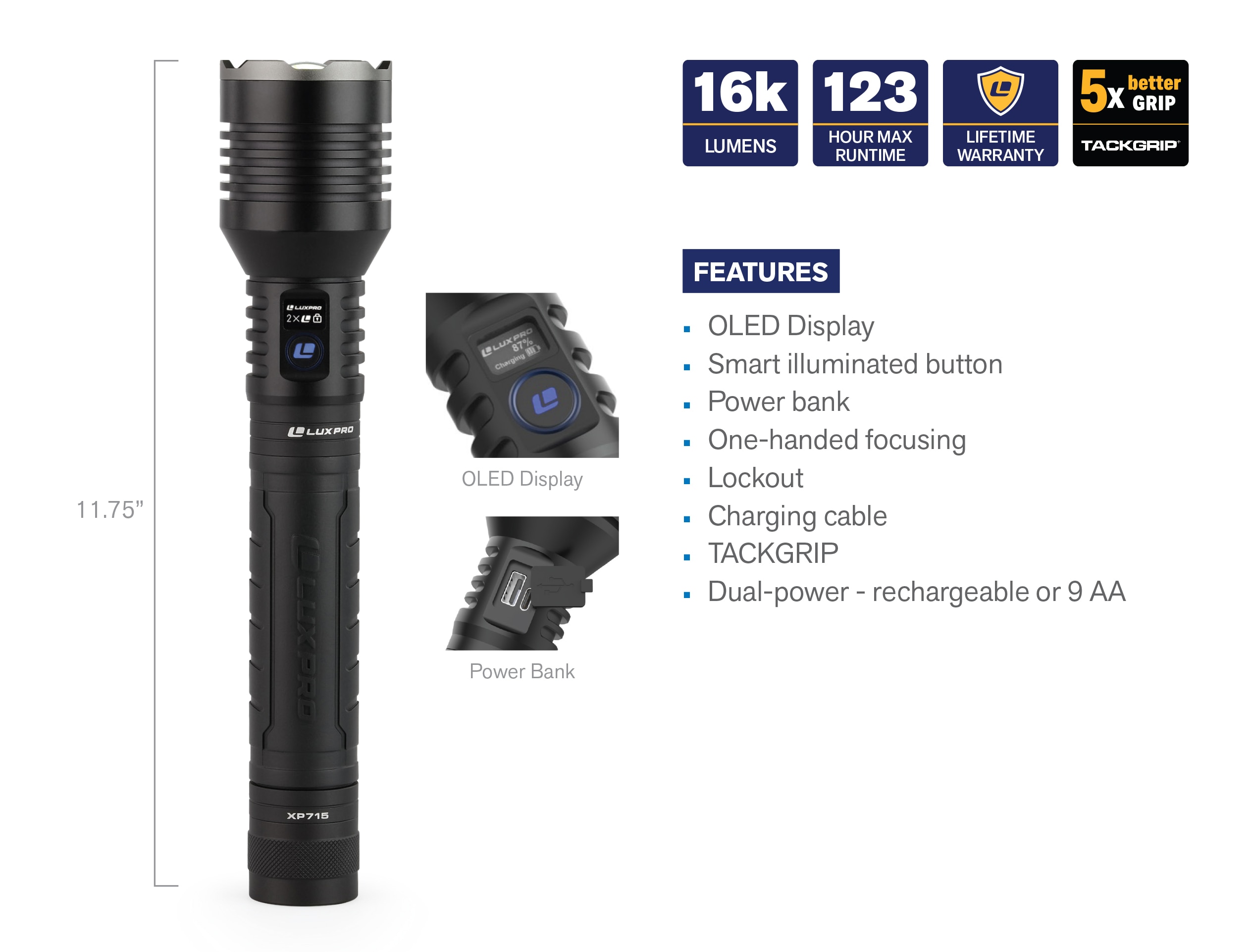 LUXPRO XP715 flashlights - View #3