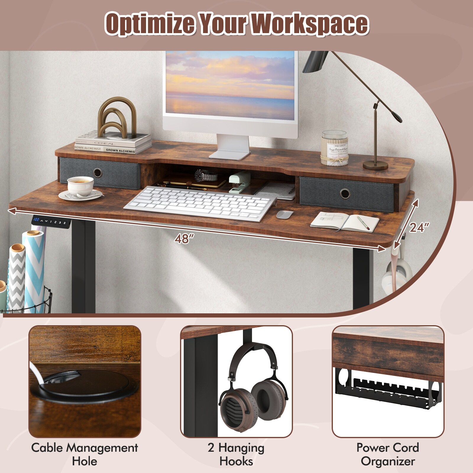 Slickblue D-CO-NB-SU06701BC desks - View #7