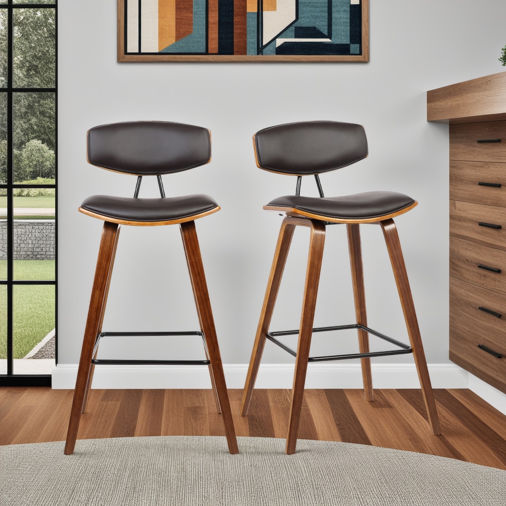 Armen Living LCFOBAWABR30 stools - View #2