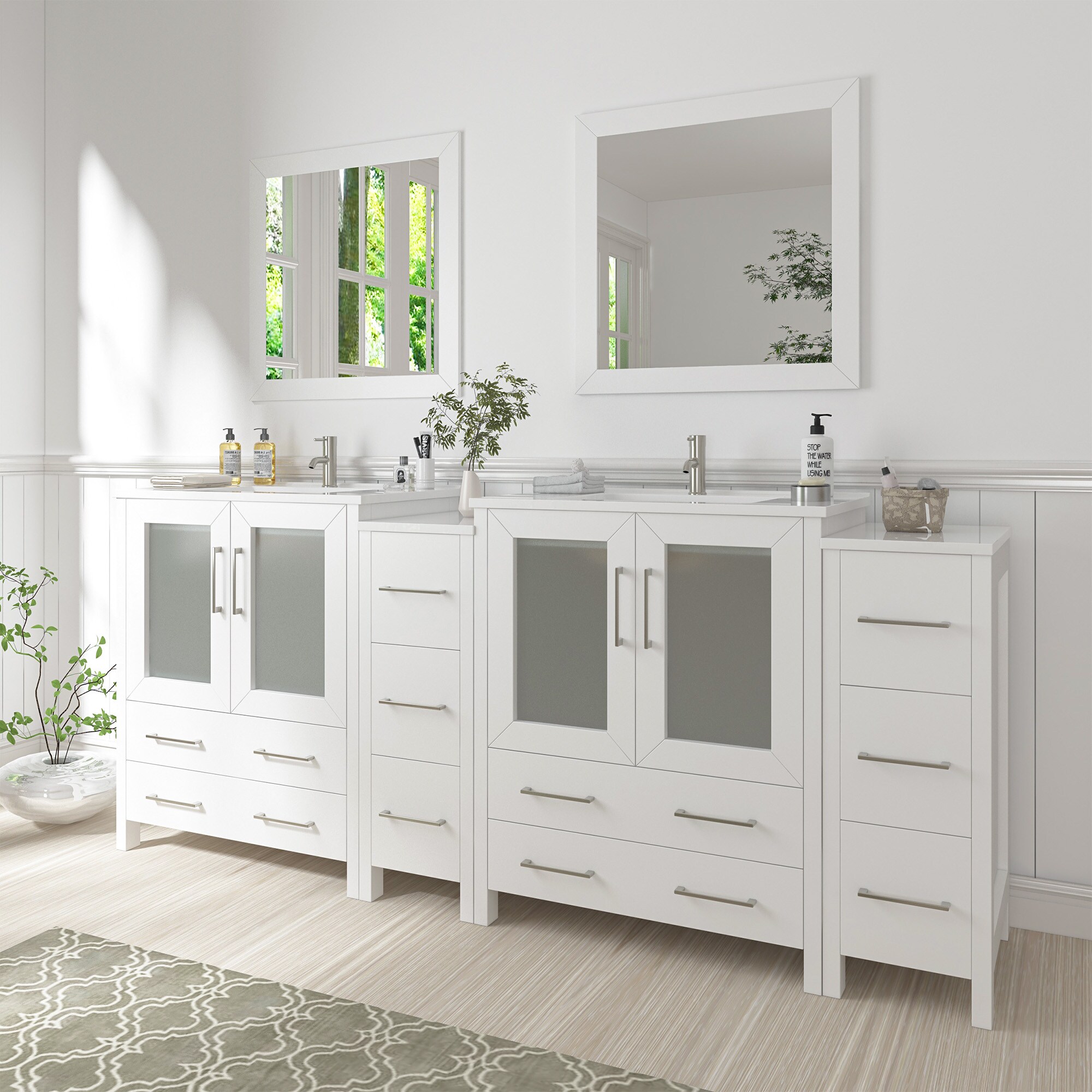 Vanity Art VA3024-72W Bath-Vanity-Combo - View #2