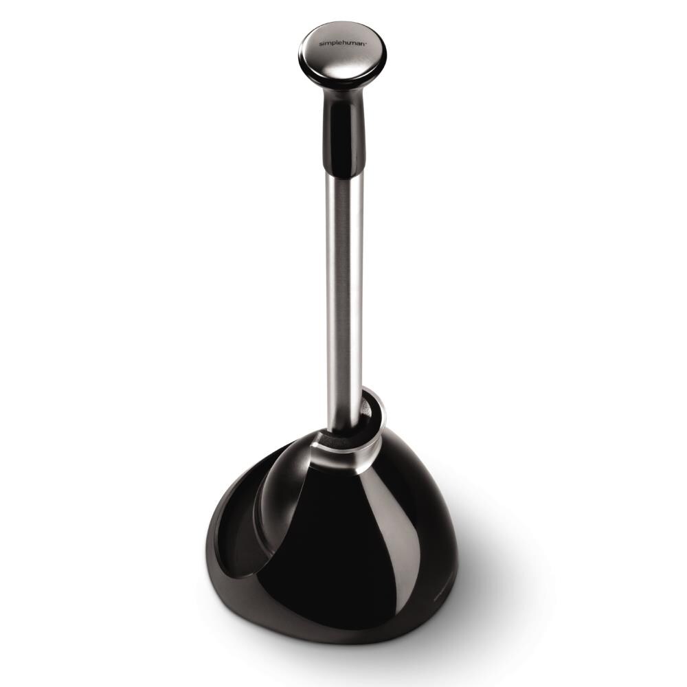 Korky 6-in Black Rubber Plunger with Storage Caddy Included 14-in Handle in  the Plungers department at