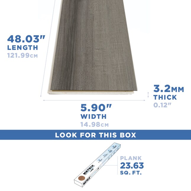 Shaw Matrix with Advance Flex Technology Harper Maple 6-in Wide x 3-1/5-mm Thick Waterproof Interlocking Luxury Vinyl Plank Flooring (23.63-sq ft) Shaw Matrix with Advance Flex Technology Harper Maple 6-in Wide x 3-1/5-mm Thick Waterproof Interlocking Luxury Vinyl Plank Flooring (23.63-sq ft)