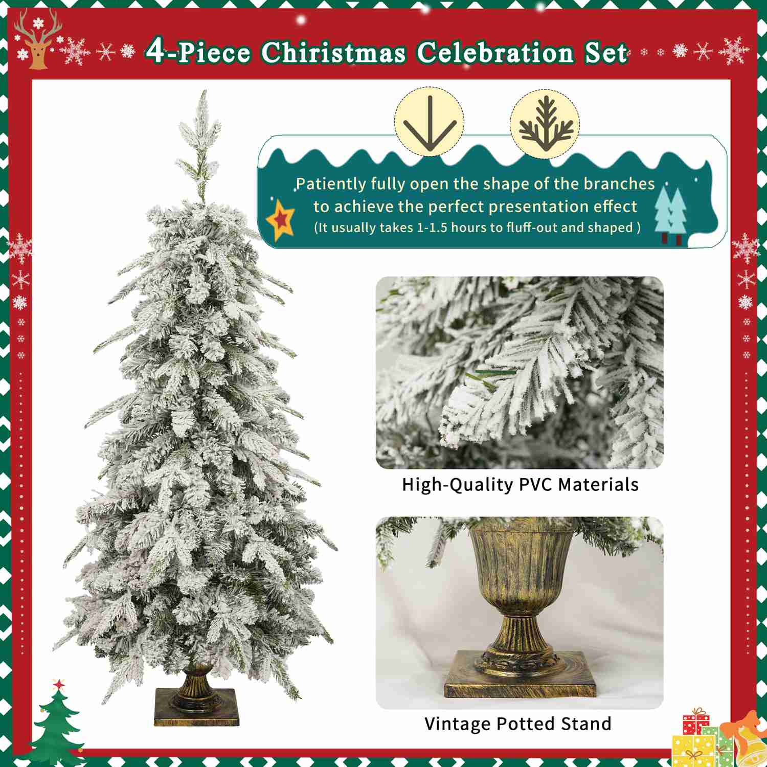 Runesay CHTREE-09 Artificial-Christmas-Trees - View #6