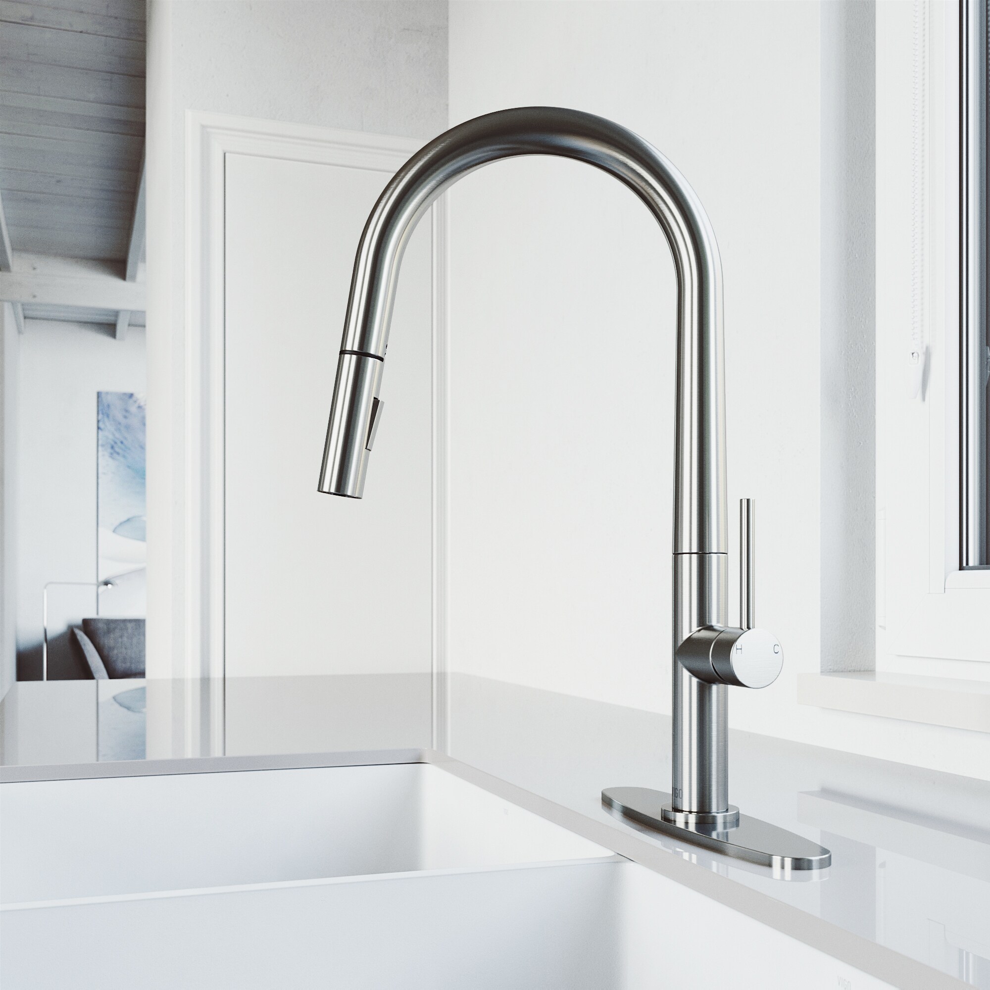 VIGO VG02029STK1 Kitchen-Faucets - View #2