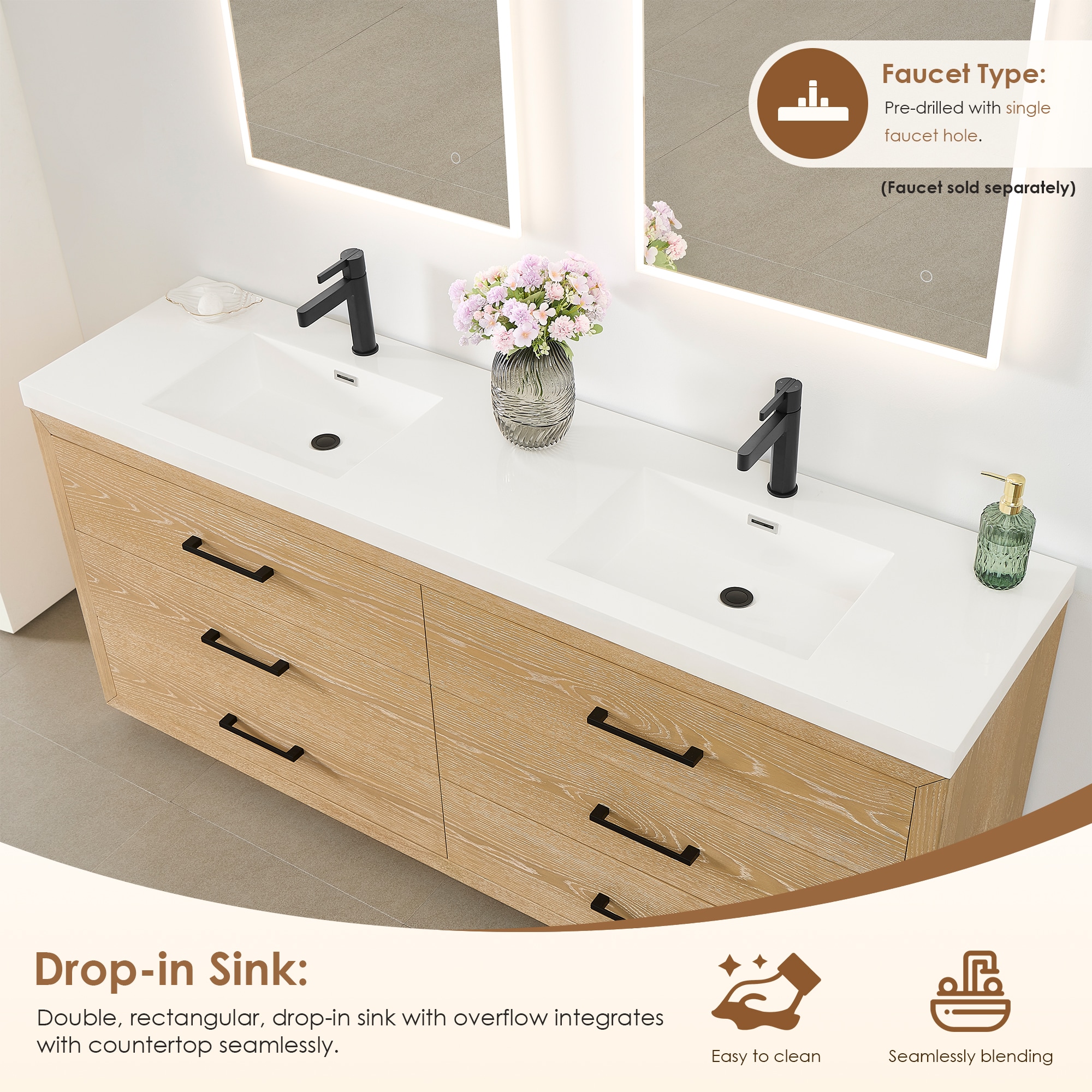 Altair 579072-WO-WH-NM Bath-Vanity-Combo - View #7