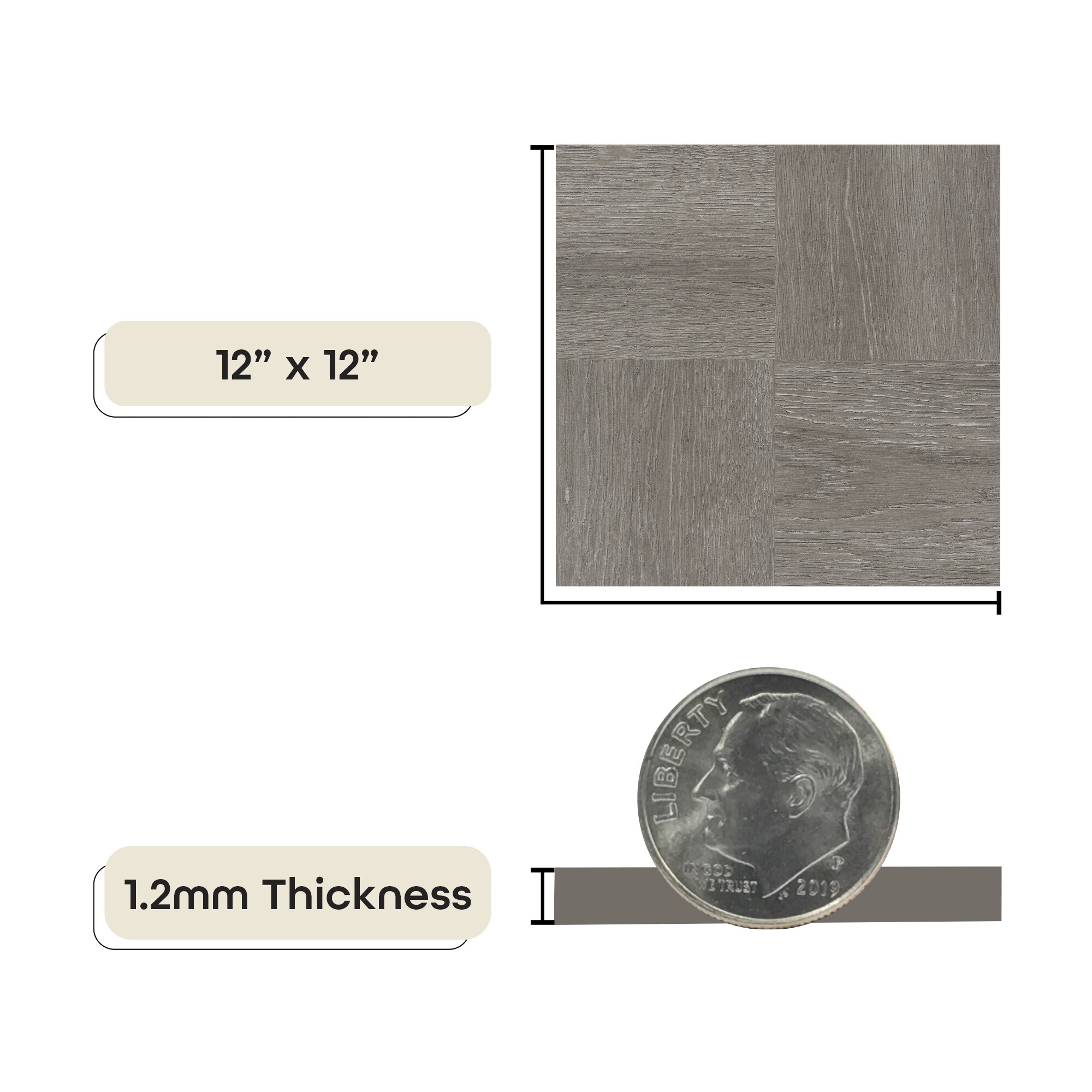 Achim FTVWD22945 Vinyl-Tiles - View #7