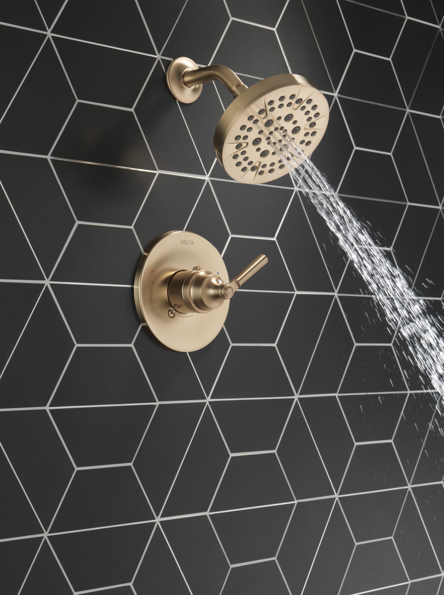 Delta T14235-CZ Tub-Shower-Faucets - View #11