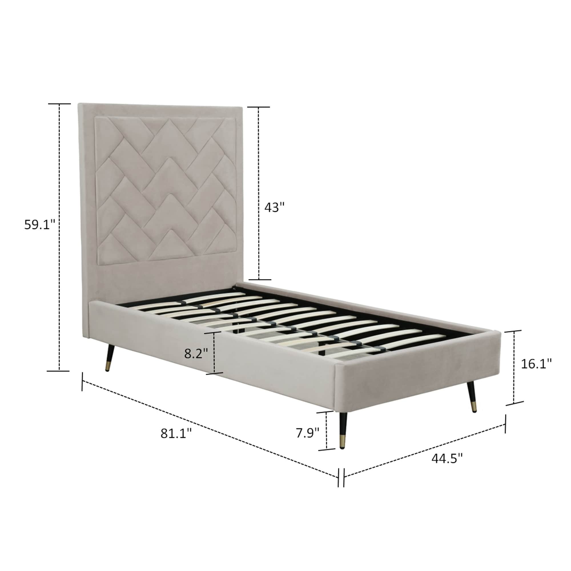 Manhattan Comfort BD009-TW-GE Bedroom-Sets - View #3