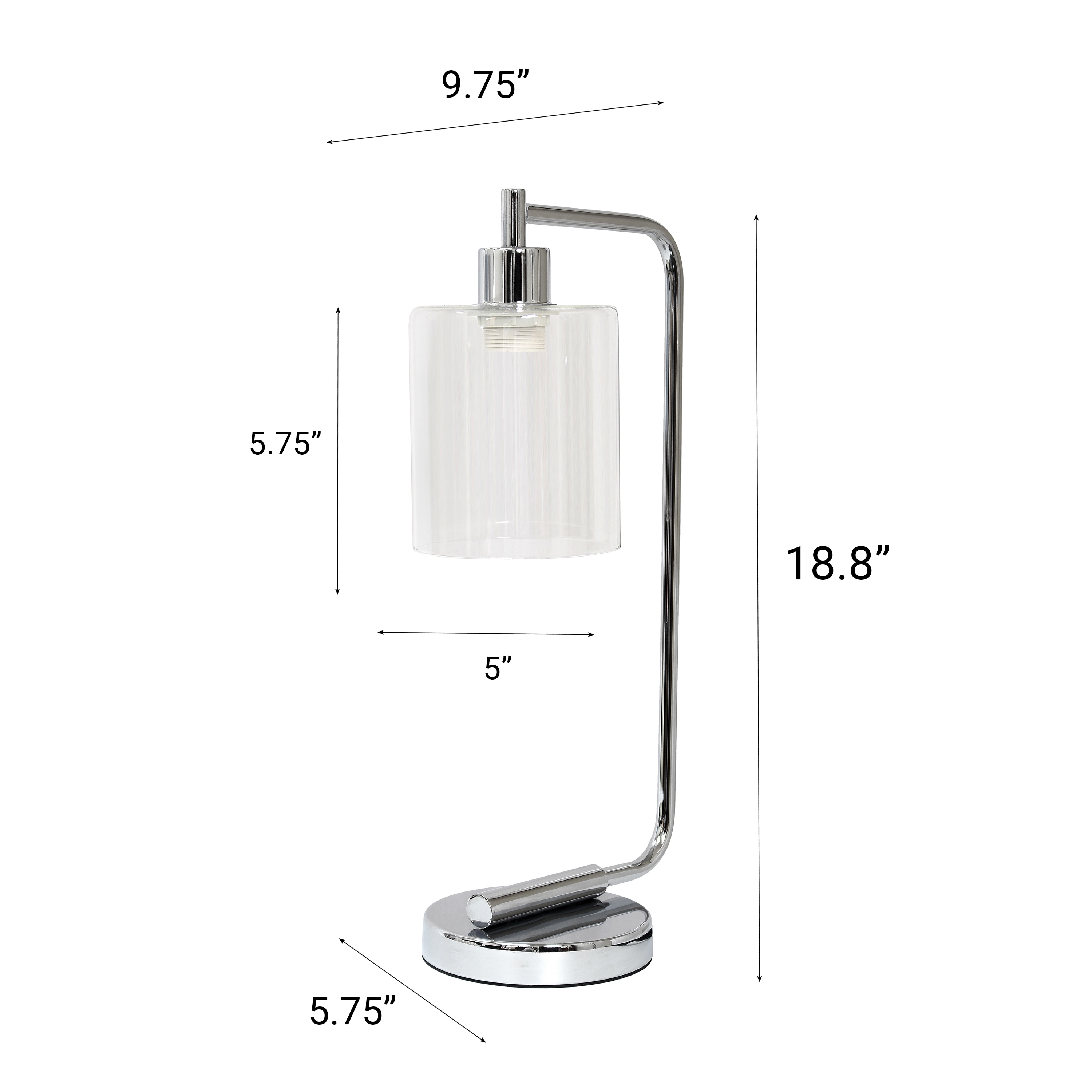 Creekwood Home CWD-1014-CH-LB Desk-Table-Lamps - View #3