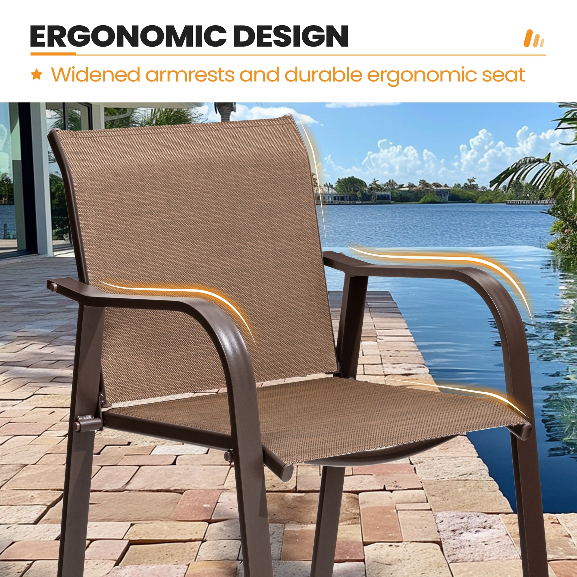 Crestlive Products CL-ST001BRN-2SET Patio-Chairs - View #6