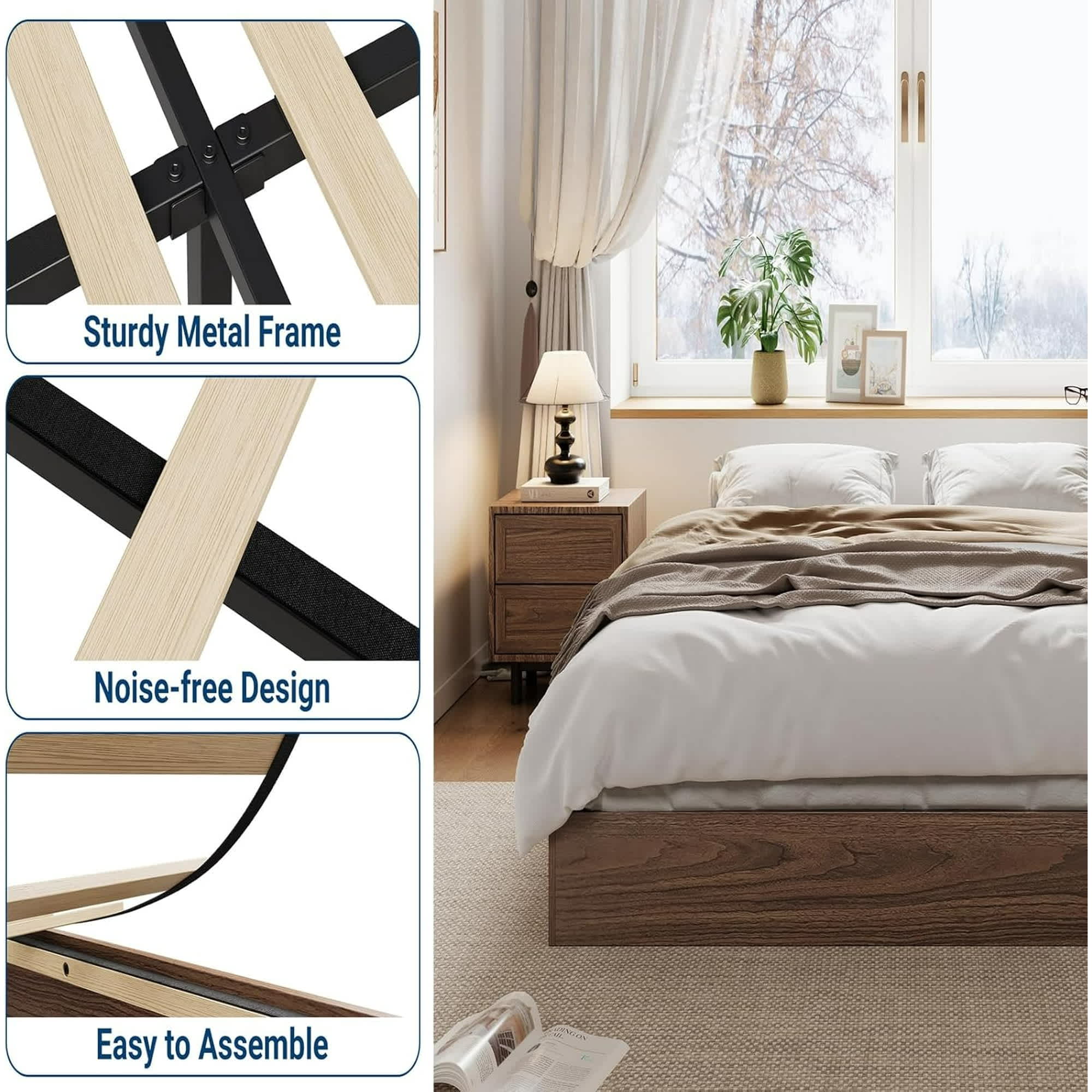 Qeetex LHF-BED-PHK-33D535FN beds - View #6