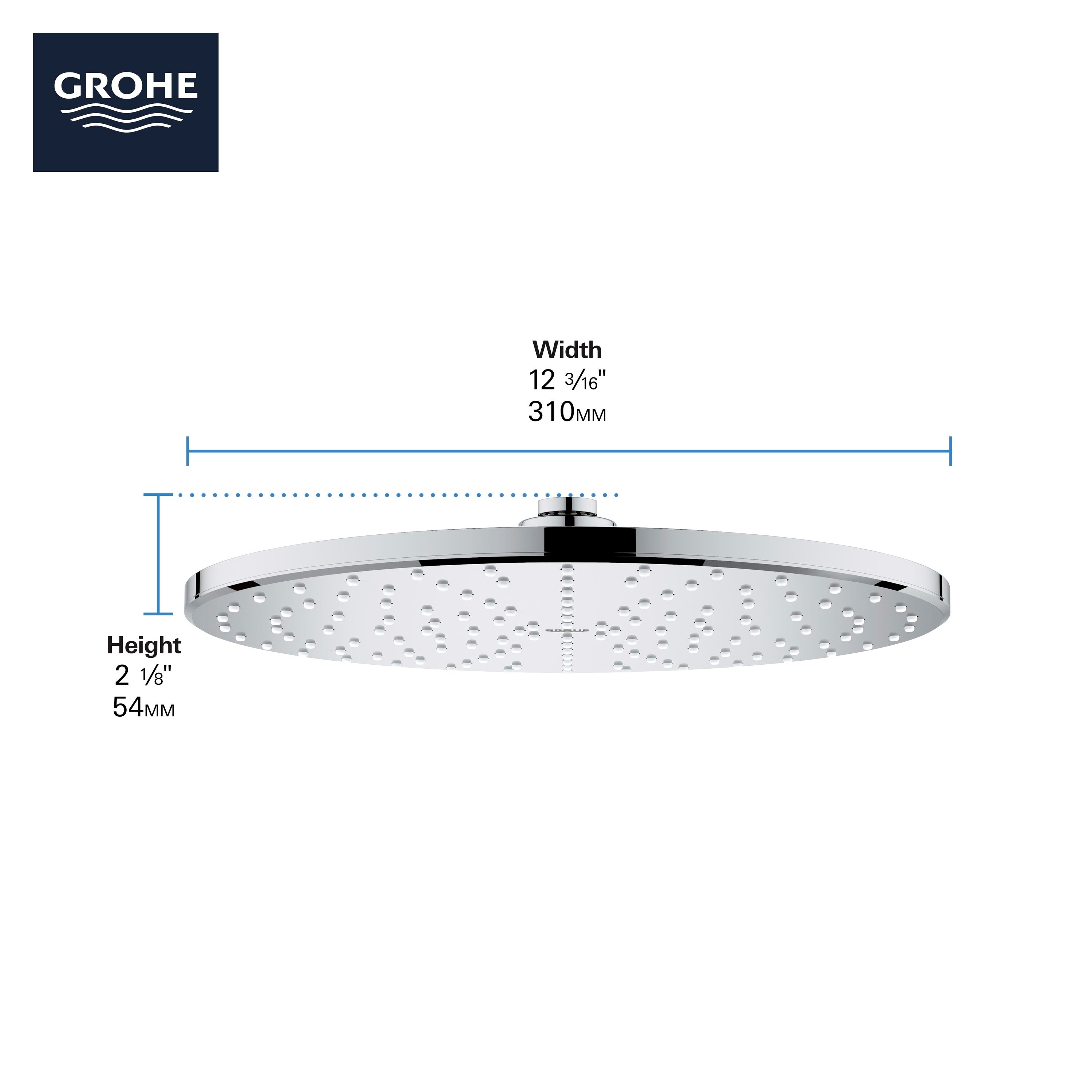 GROHE 26569A00 Fixed-Showerhead - View #3