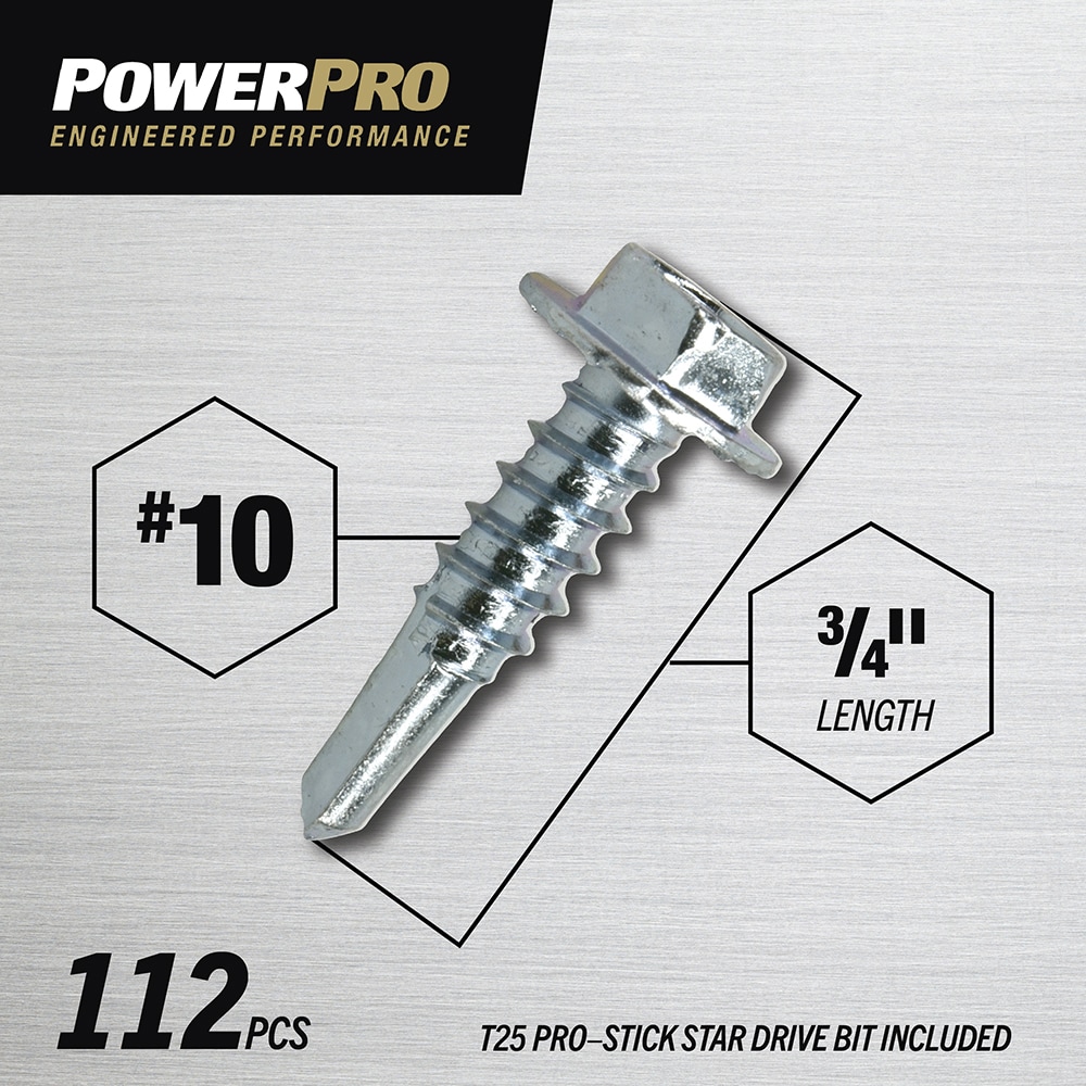 Power Pro 116122 Cement-Board-Screws - View #3