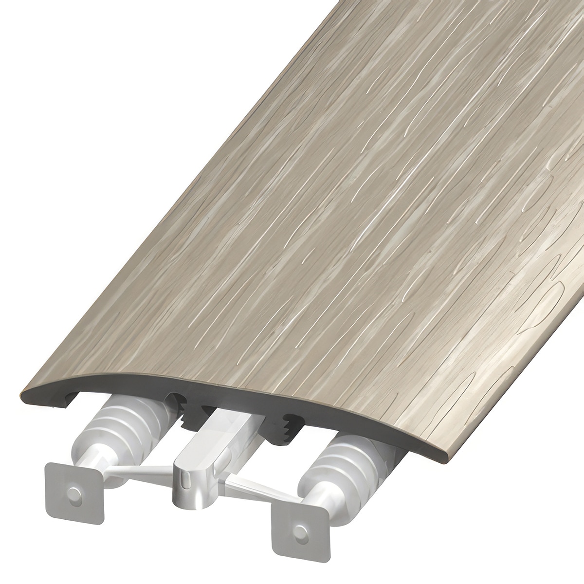 Versatrim SLT-113511 Jazz DecoCore Lucida-Jazz DecoCore-Peak Shine Prefinished 0.25-in T x 2-in W x 94-in L PVC 3-in-1 T-moulding/Reducer/Endcap