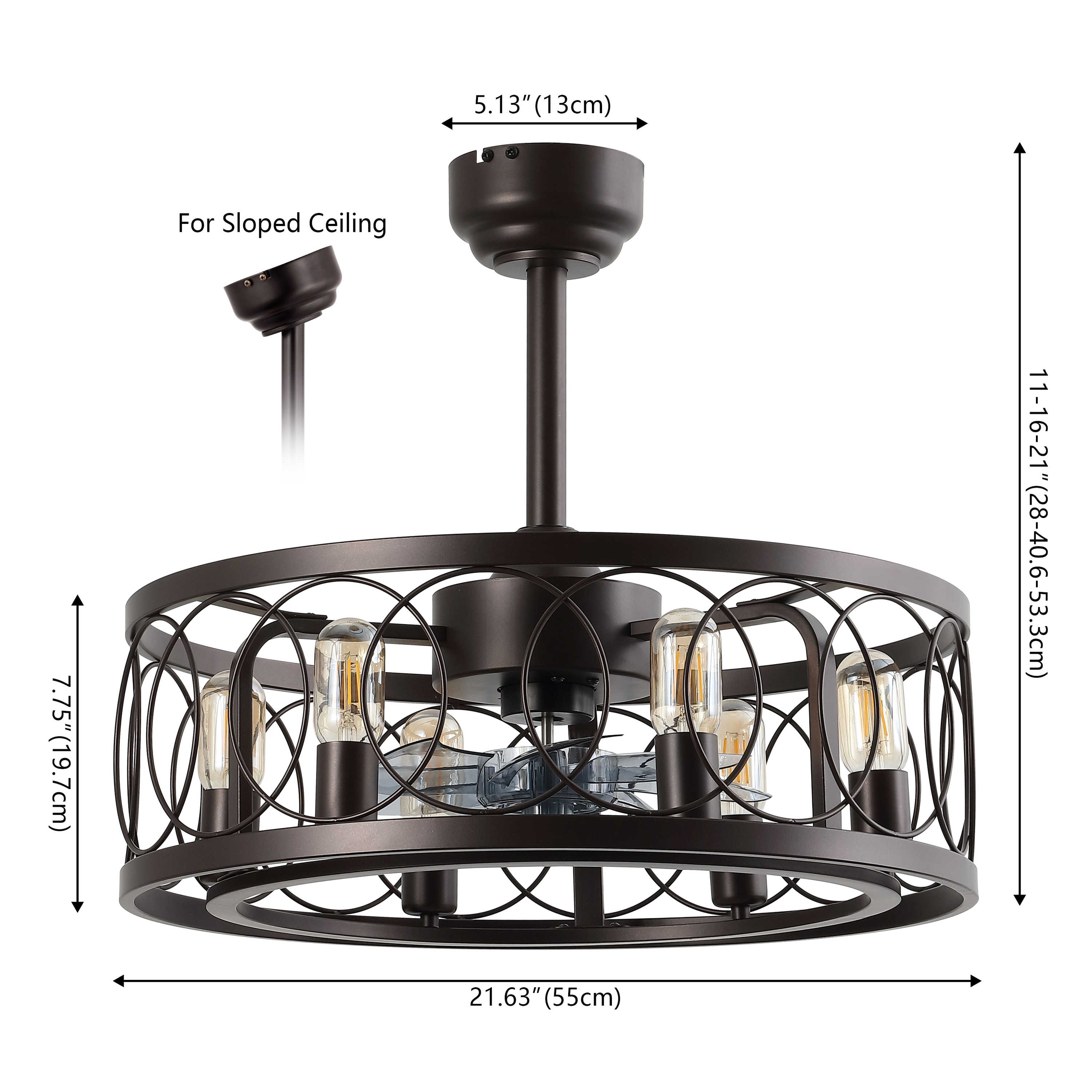 JONATHAN  Y JYL9732A Ceiling-Fans - View #4
