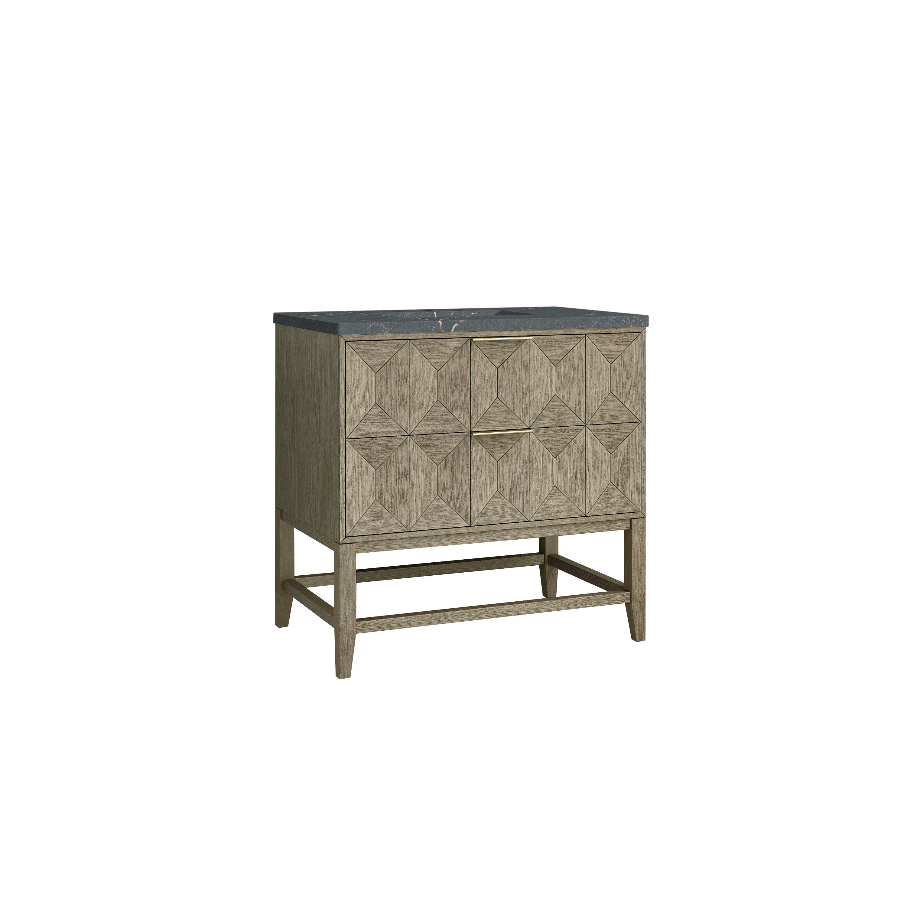 James Martin Vanities D100-V36-PBO-3PBL Bath-Vanity-Combo - View #5