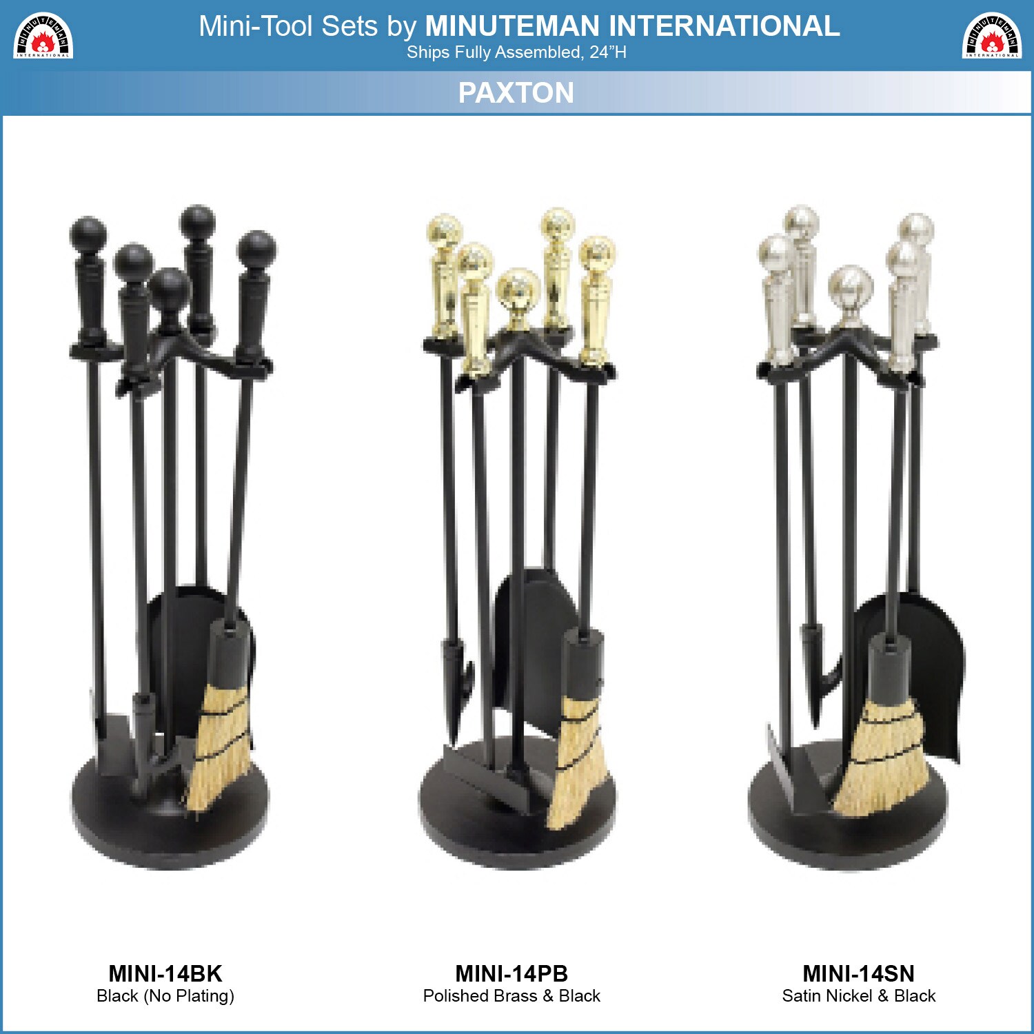 Minuteman International MINI-14SN Fireplace-Tools - View #3